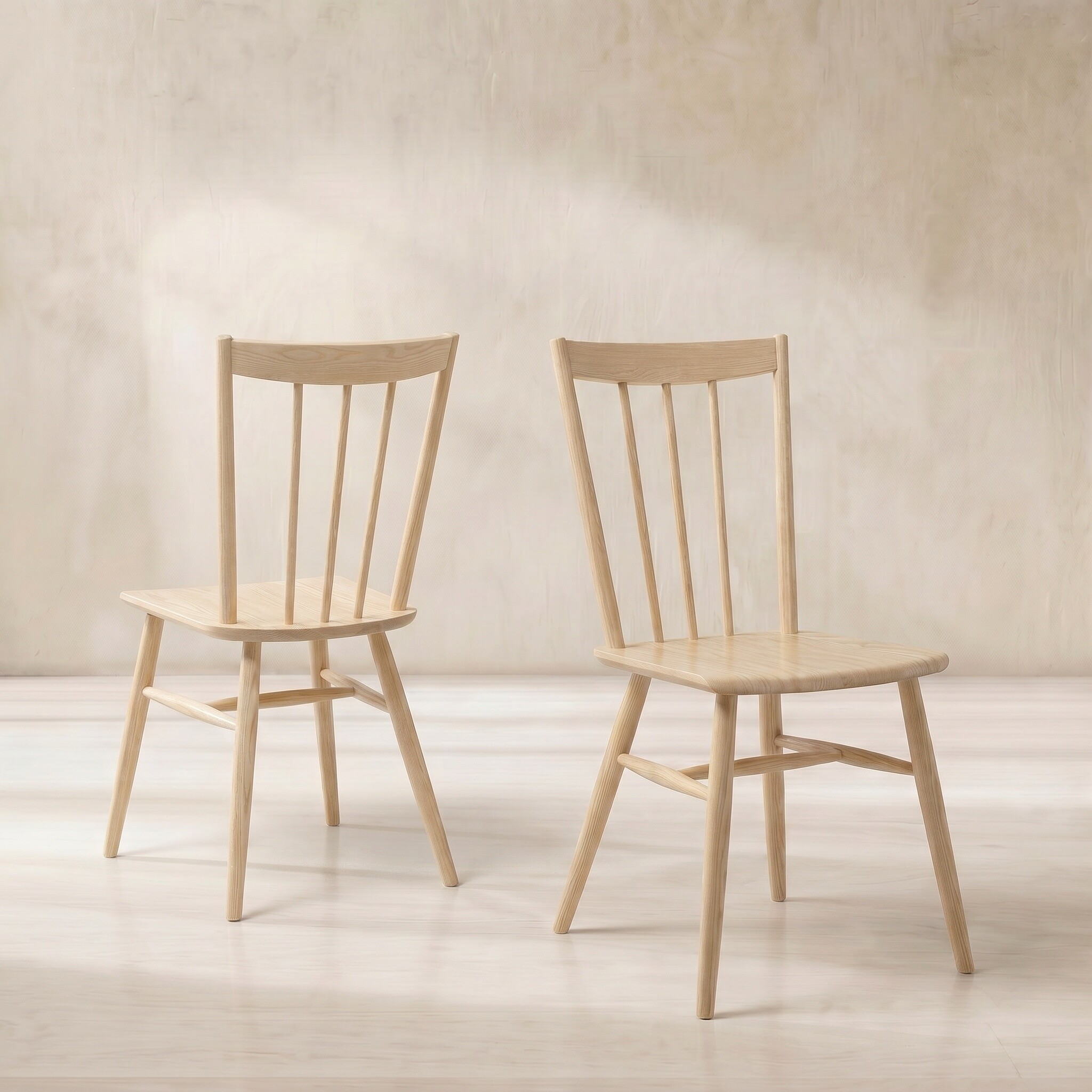 Ercol fairmile dining chair -gib- in ash wood