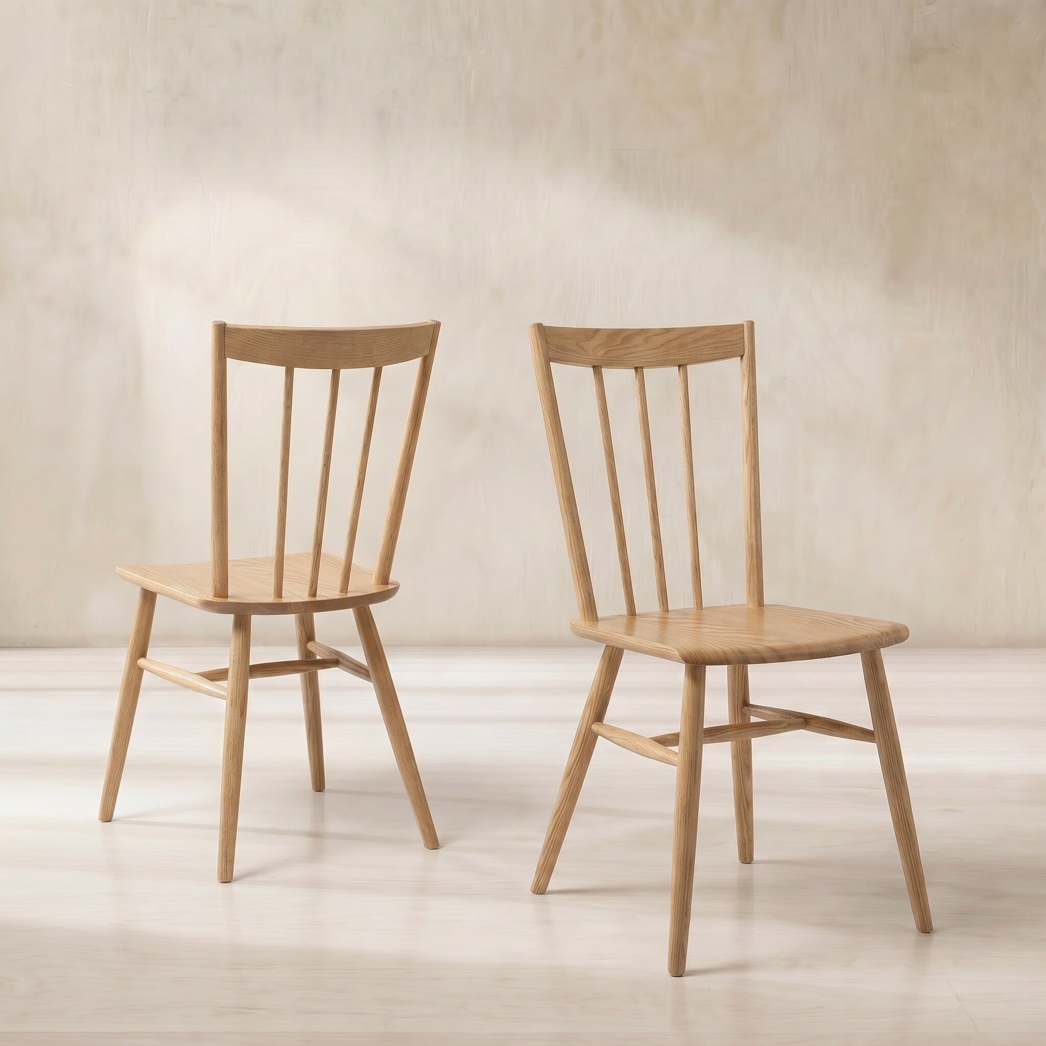 Ercol fairmile dining chair -gib- in ash wood