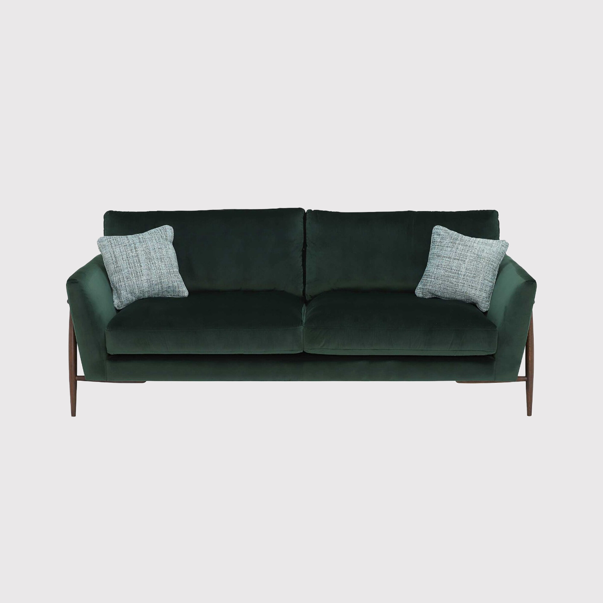 Ercol Forli Large Sofa, Green Fabric | Barker & Stonehouse
