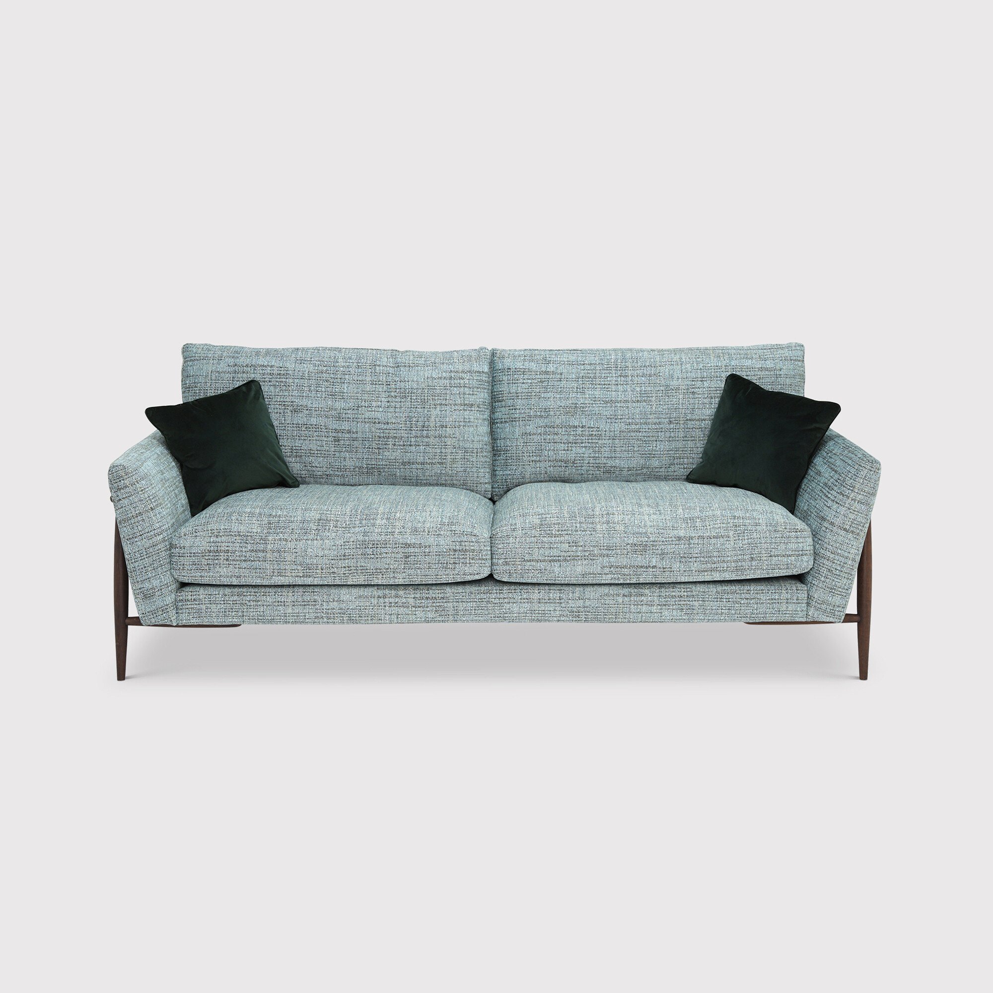 Ercol Forli Large Sofa, Green Fabric | Barker & Stonehouse