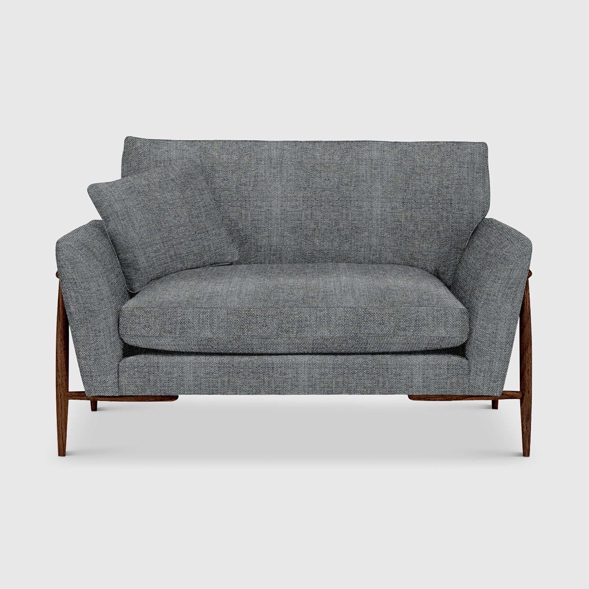 Ercol Forli Snuggler, Grey Fabric | Barker & Stonehouse