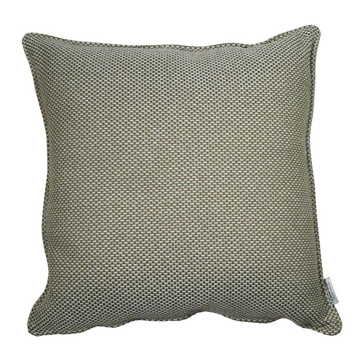 Cane Line Focus Scatter Cushion 50x50x12cm, Square, Green | Barker & Stonehouse