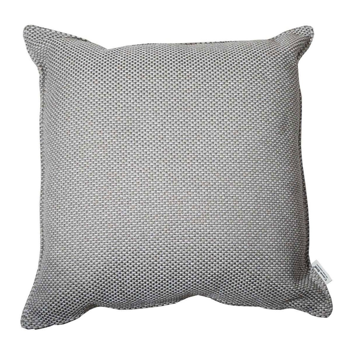 Cane Line Focus Scatter Cushion 50x50x12cm, Square, Grey | Barker & Stonehouse