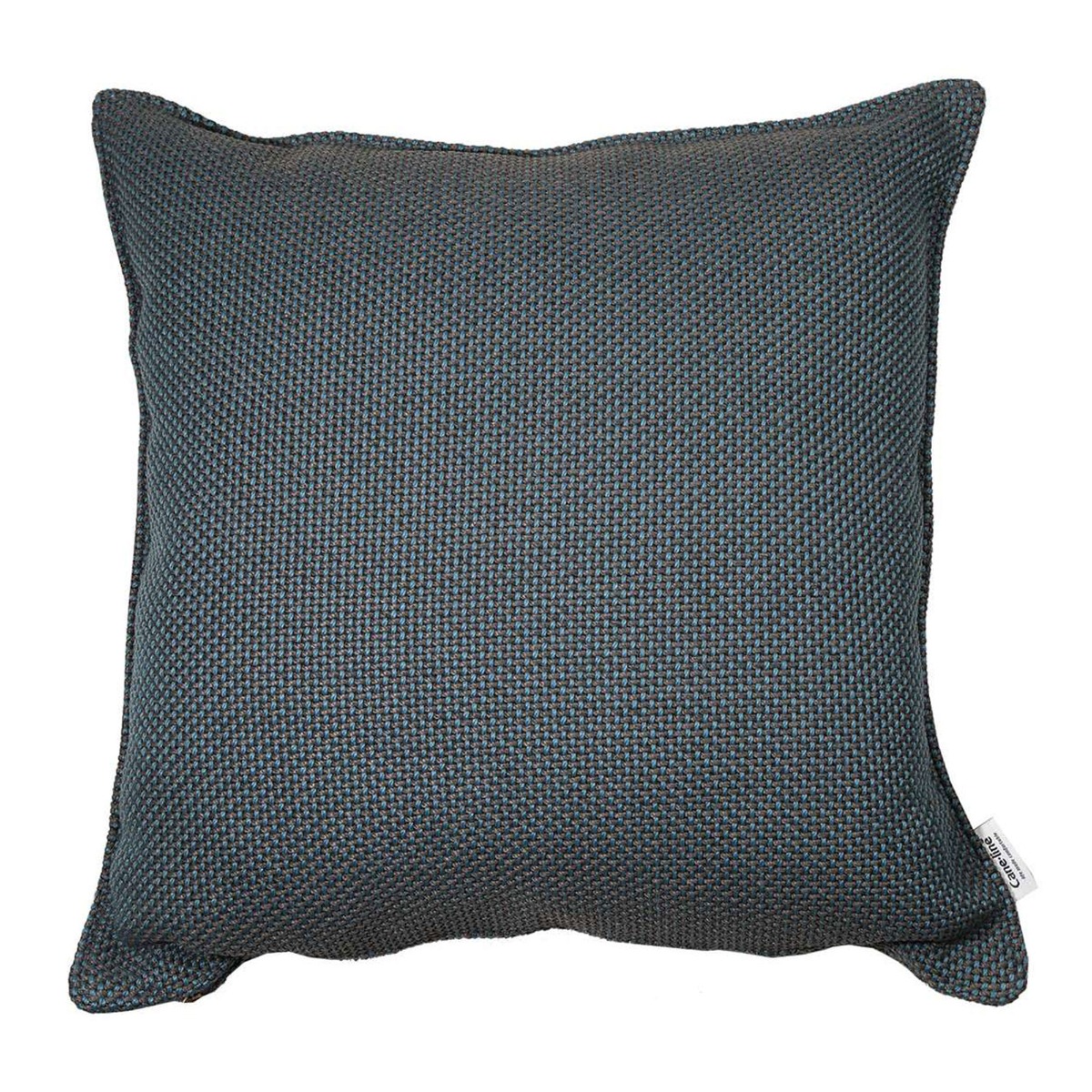 Cane Line Focus Scatter Cushion 50x50x12cm, Square, Blue | Barker & Stonehouse