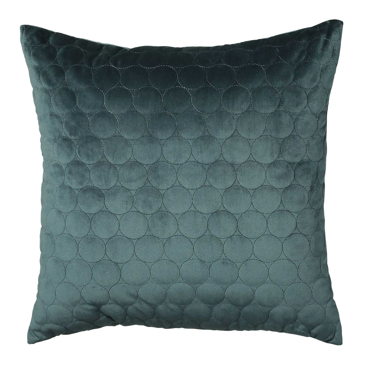 Geo Teal Cushion, Square | Barker & Stonehouse