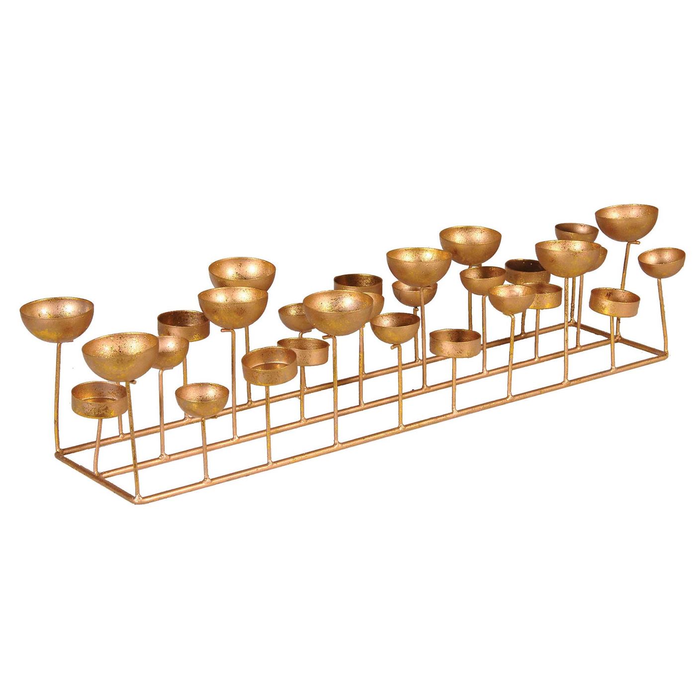 Gold Multi Tealight Holder | Barker & Stonehouse