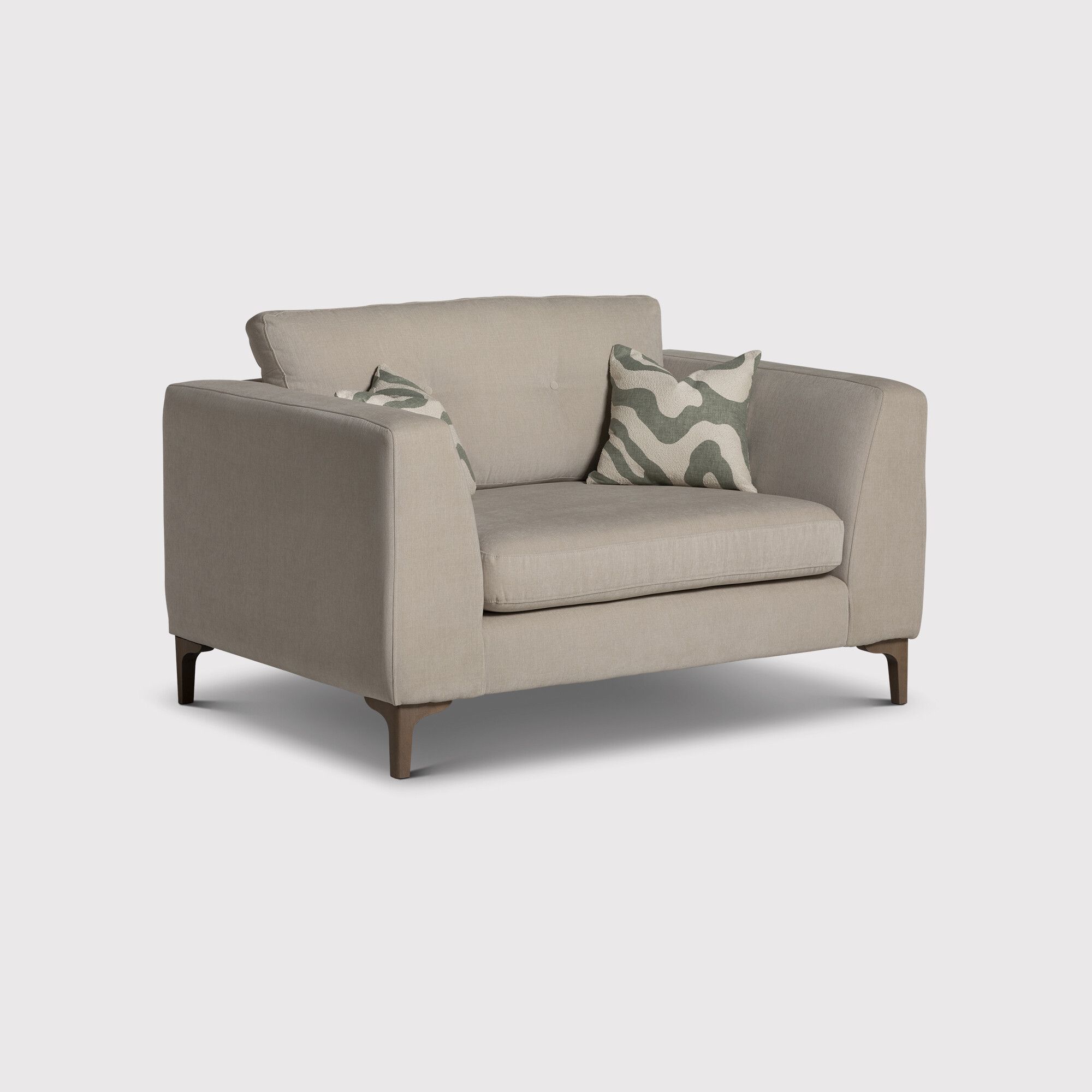 Gramercy Cuddler, Neutral Fabric | Barker & Stonehouse
