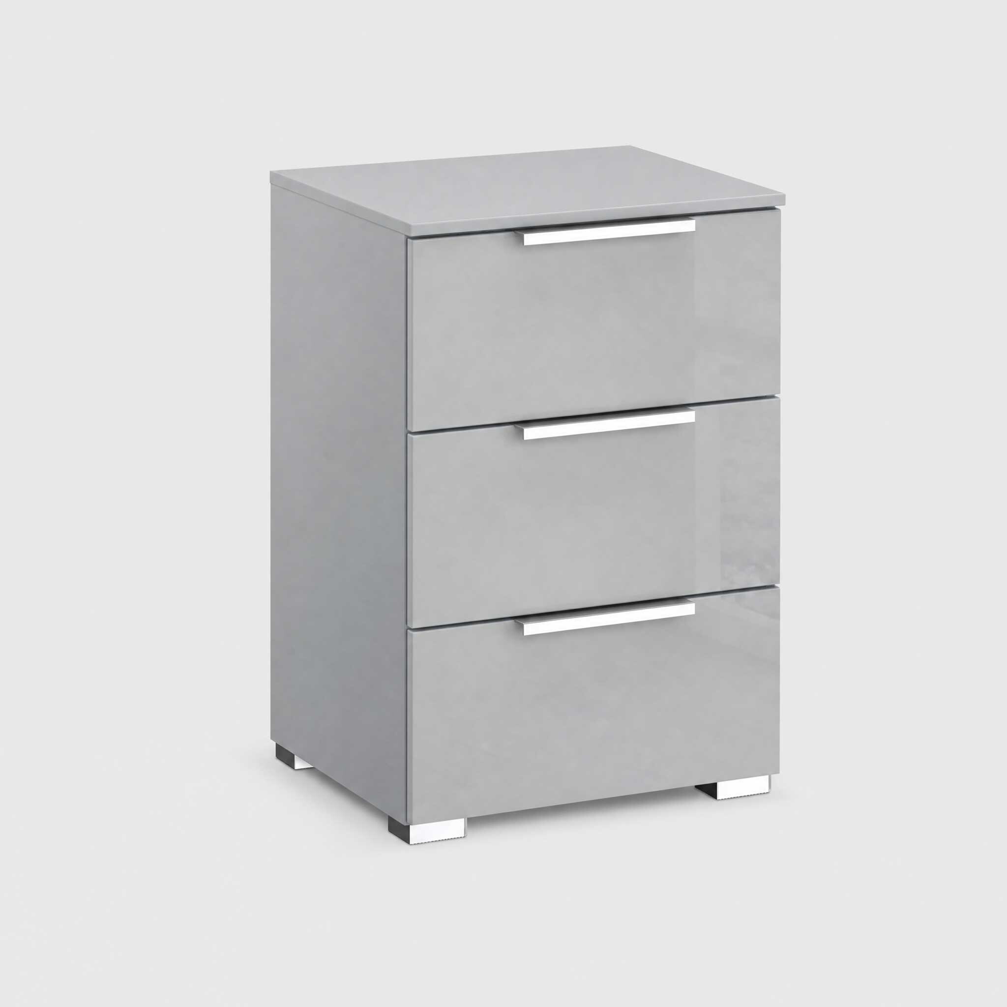 Atlanta 3 drawer bedside table
