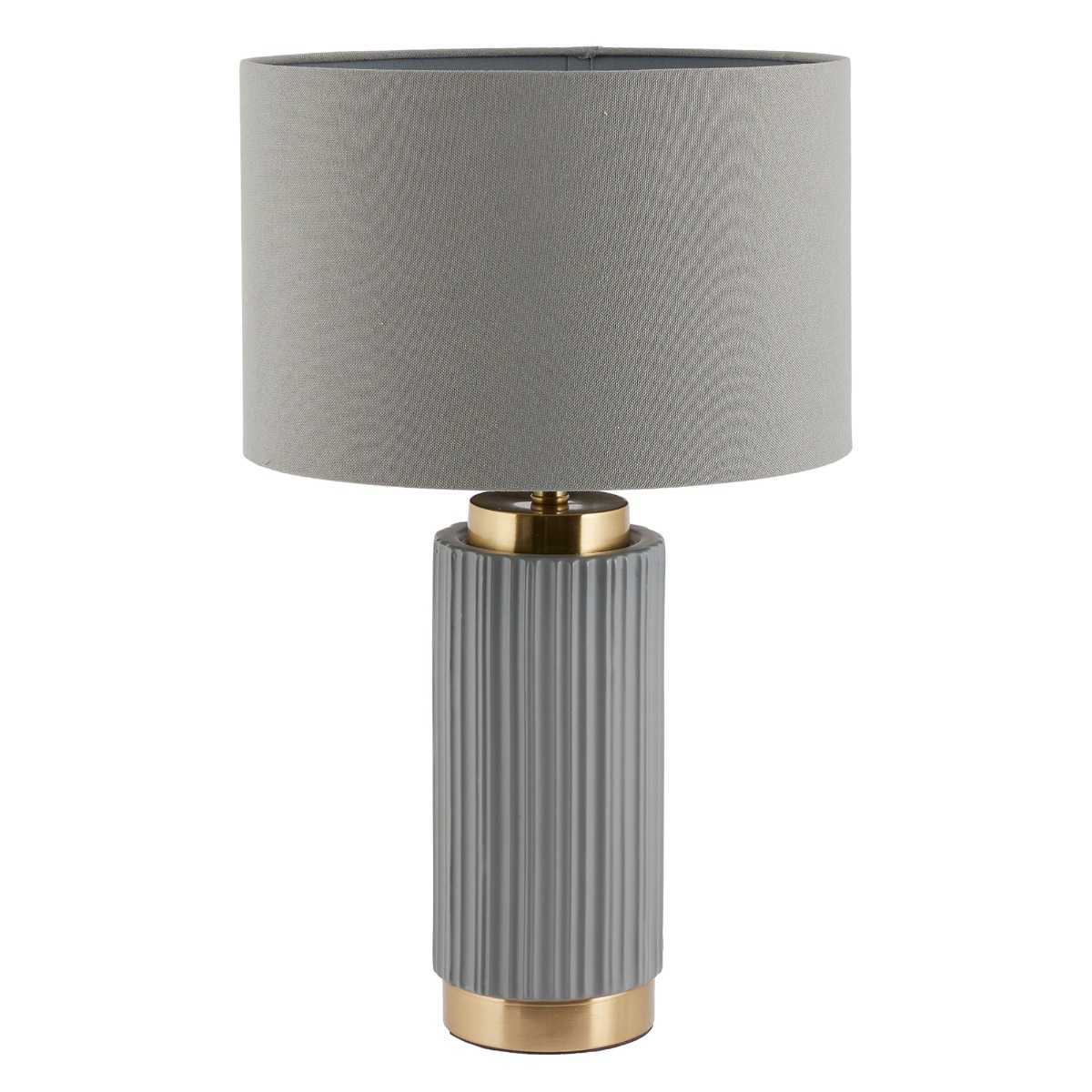 Grey & Gold Table Lamp Ceramic | Barker & Stonehouse