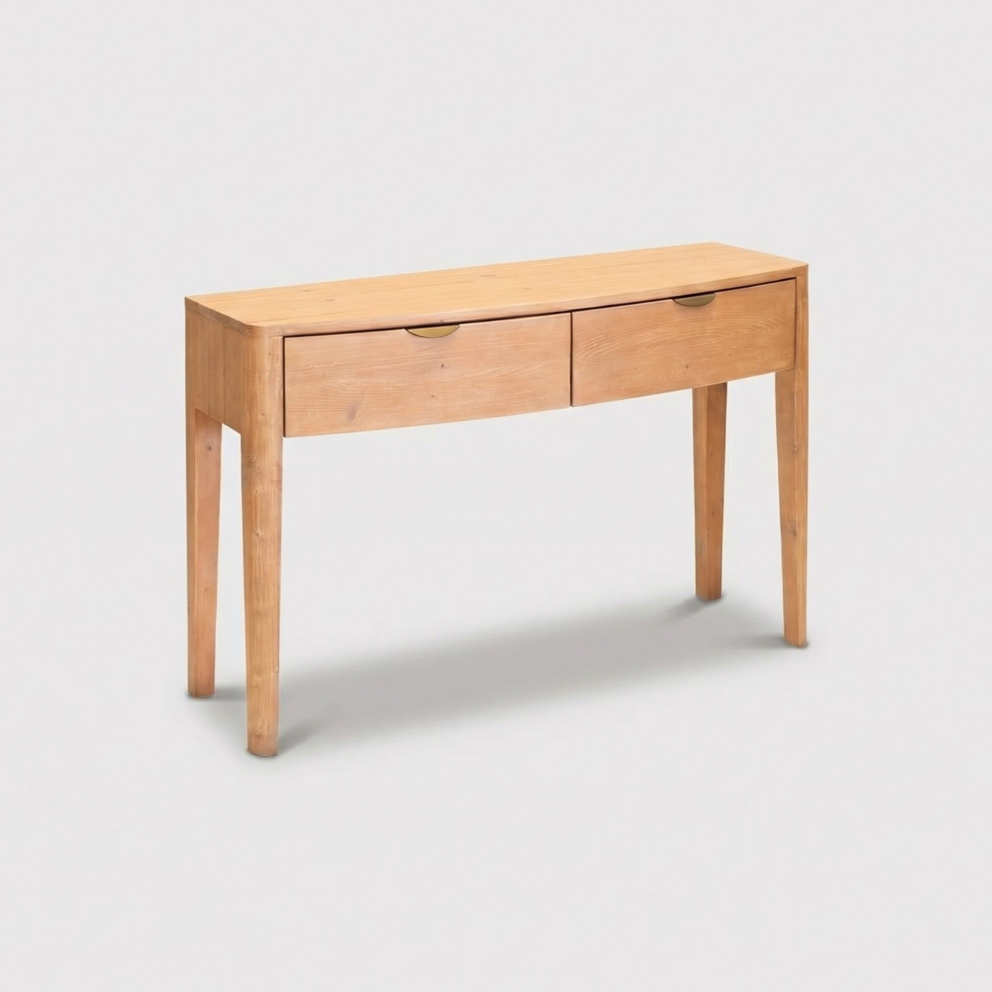 View Halstatt 2drw console table wood View Halstatt 2drw console table wood