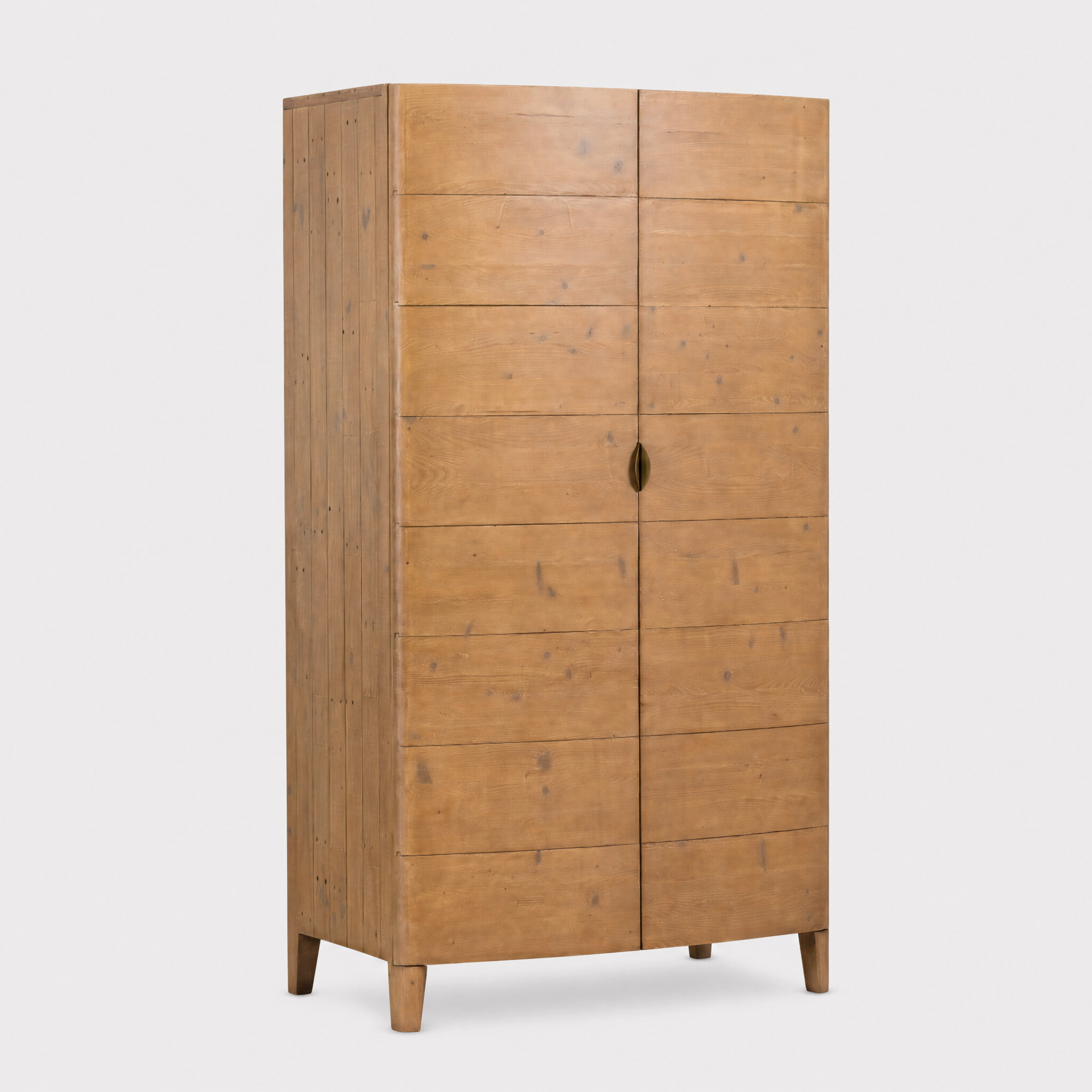 View Halstatt 1 shelf wardrobe in pine wood View Halstatt 1 shelf wardrobe in pine wood