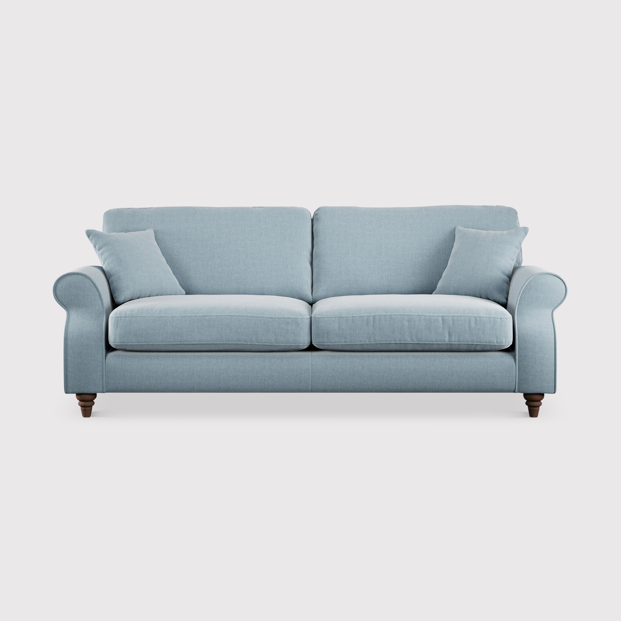Hattie 4 Seater Sofa, Blue Fabric | Barker & Stonehouse
