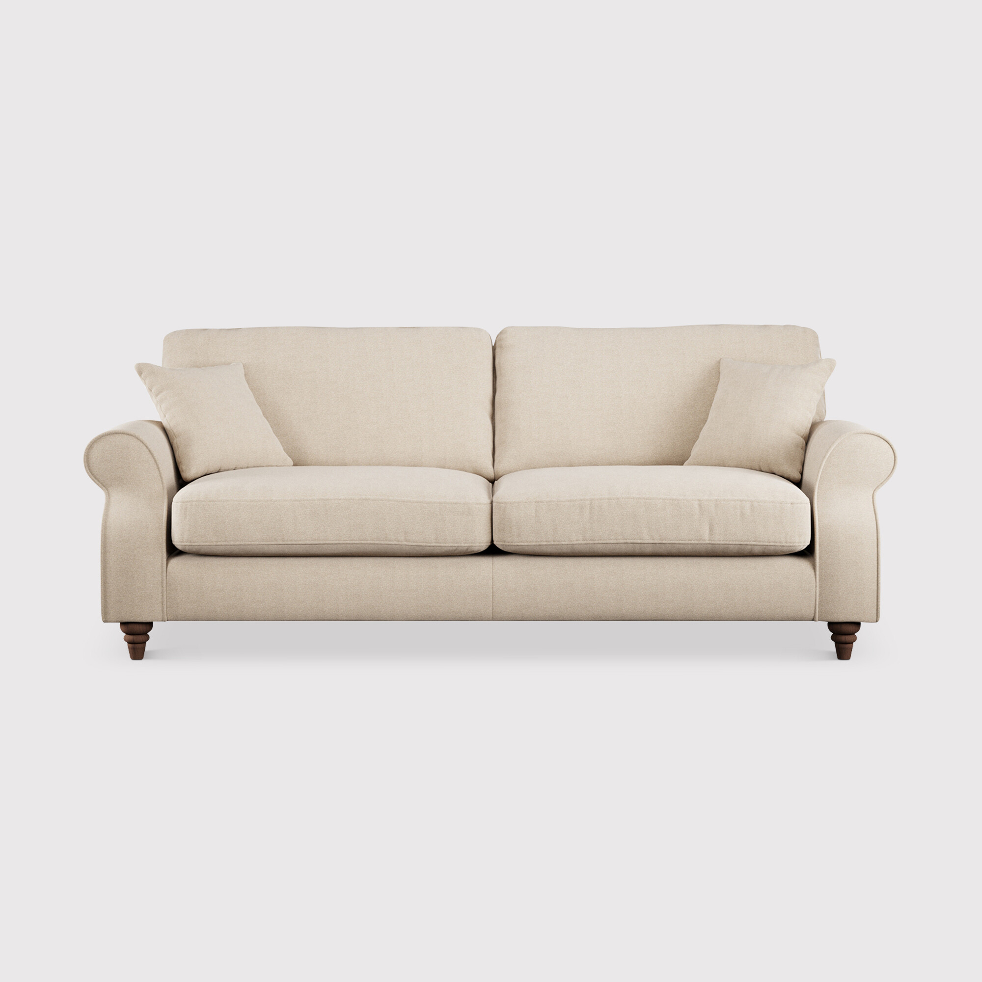 Hattie 4 Seater Sofa, Neutral Fabric | Barker & Stonehouse
