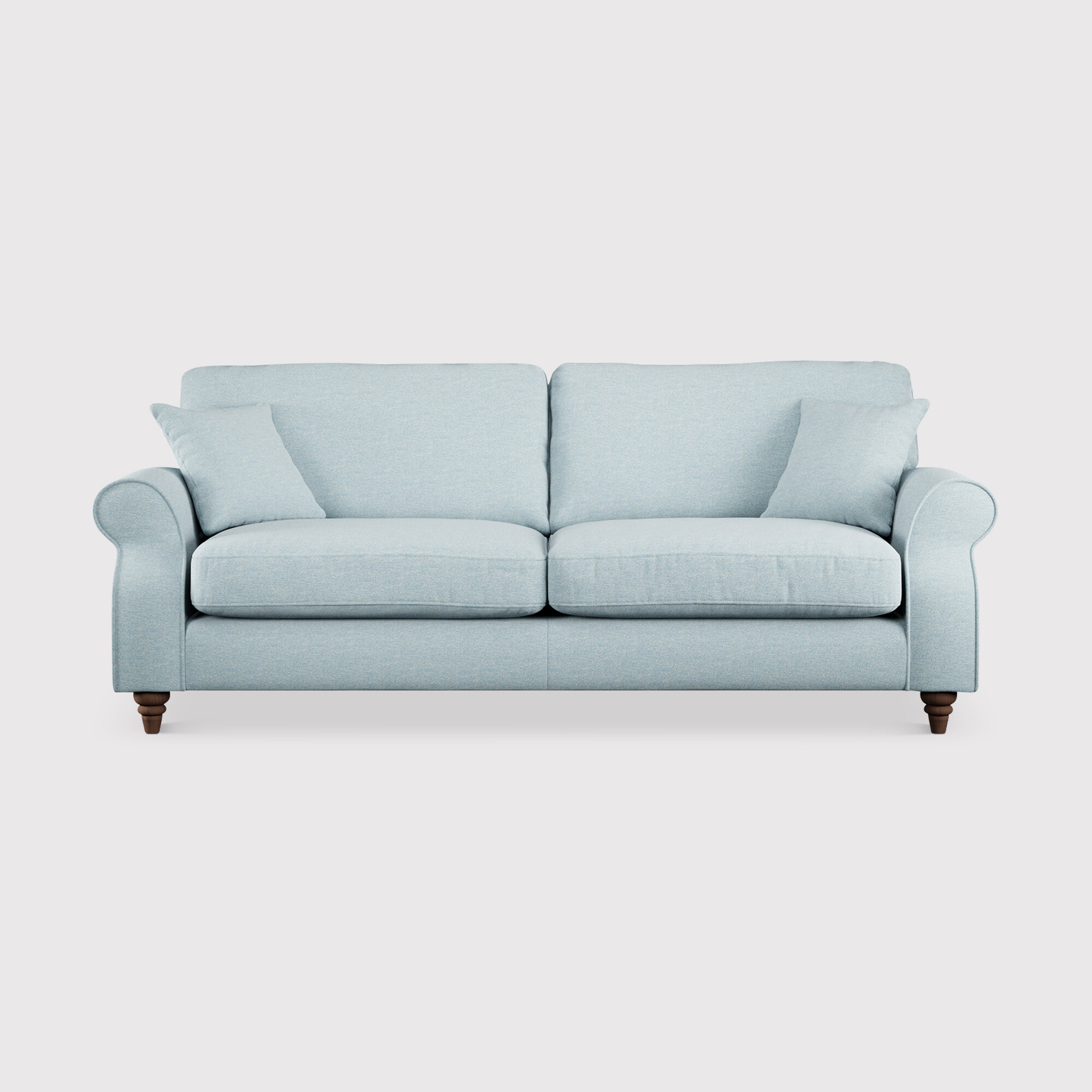 Hattie 4 Seater Sofa, Blue Fabric | Barker & Stonehouse