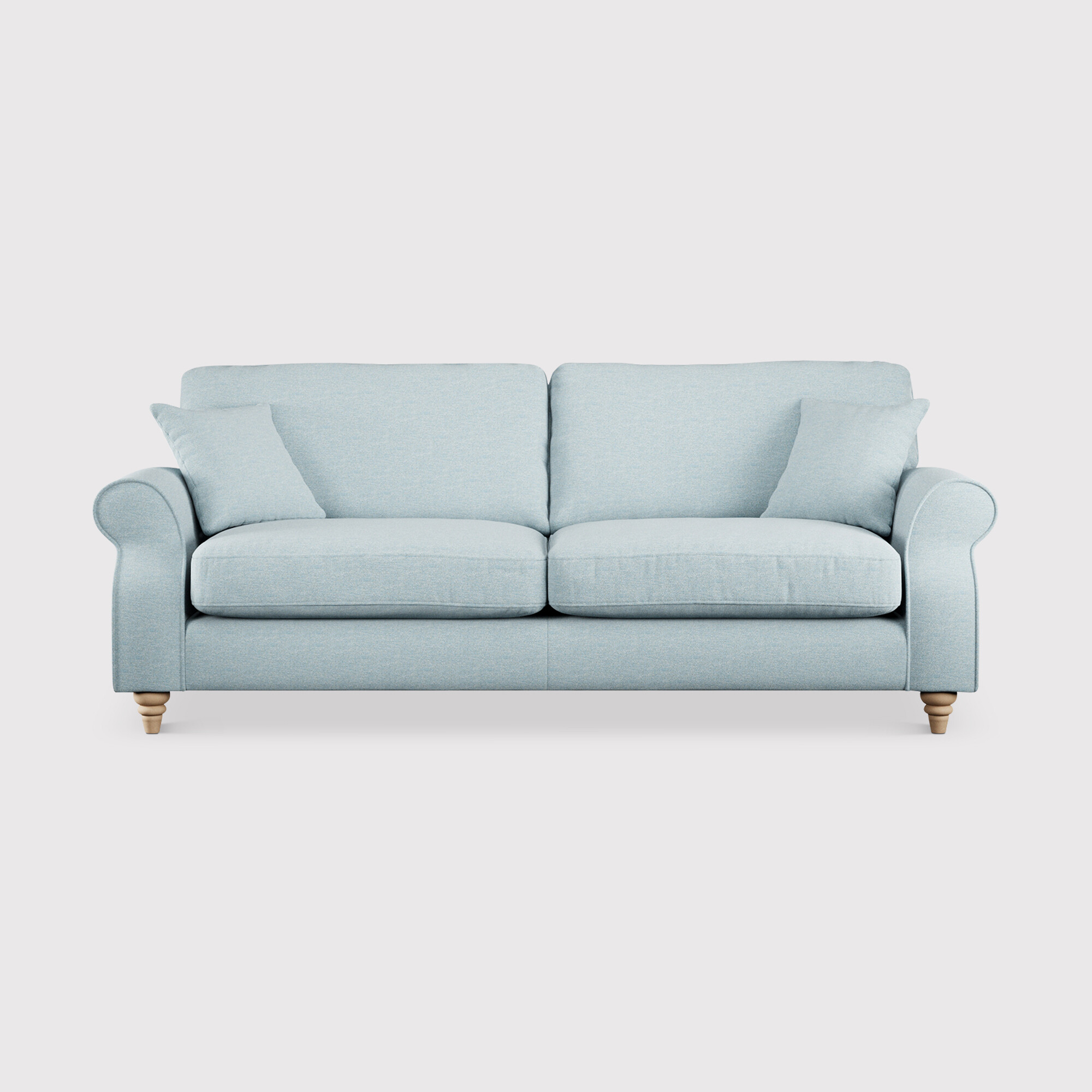 Hattie 4 Seater Sofa, Blue Fabric | Barker & Stonehouse