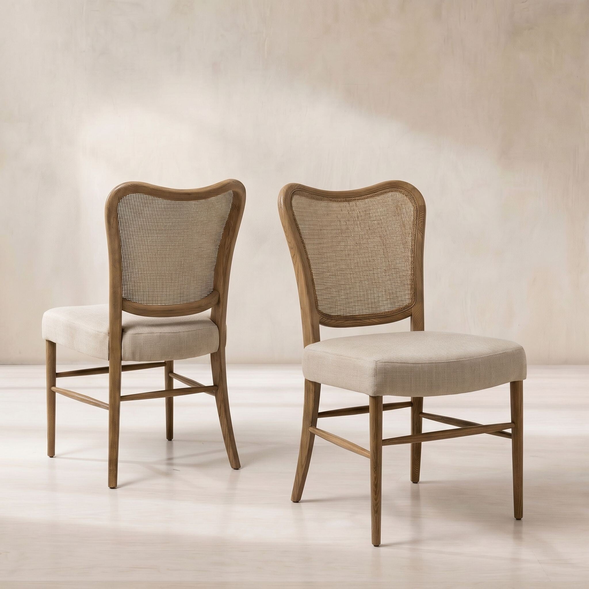 Photo of hepworth dining chair in neutral wood
