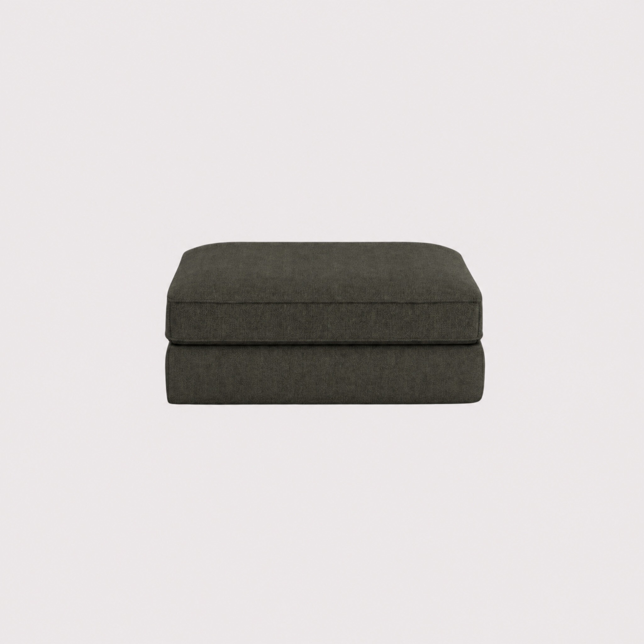 Harrington combi stool in green fabric