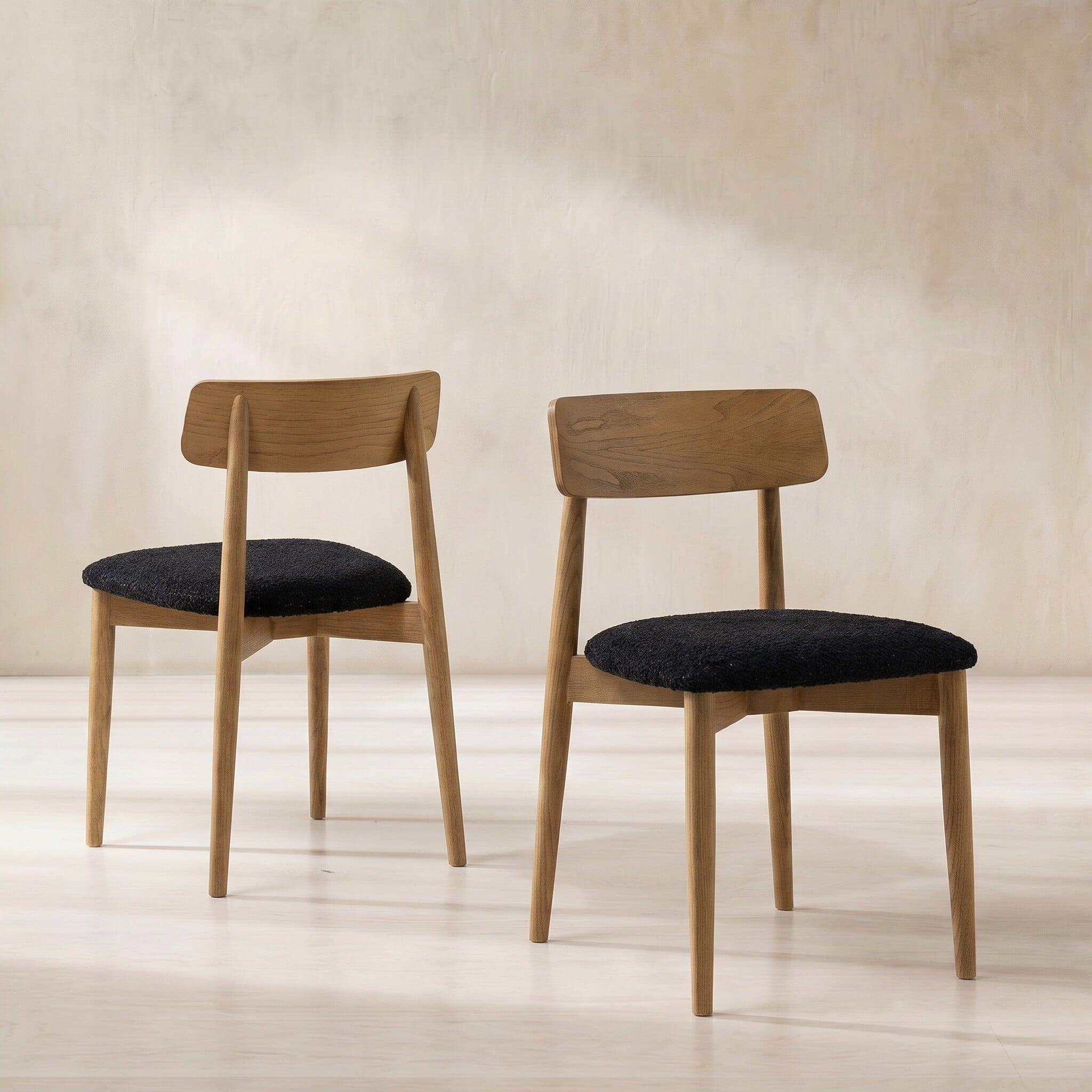 View Pure furniture huron dining chair in black wood View Pure furniture huron dining chair in black wood