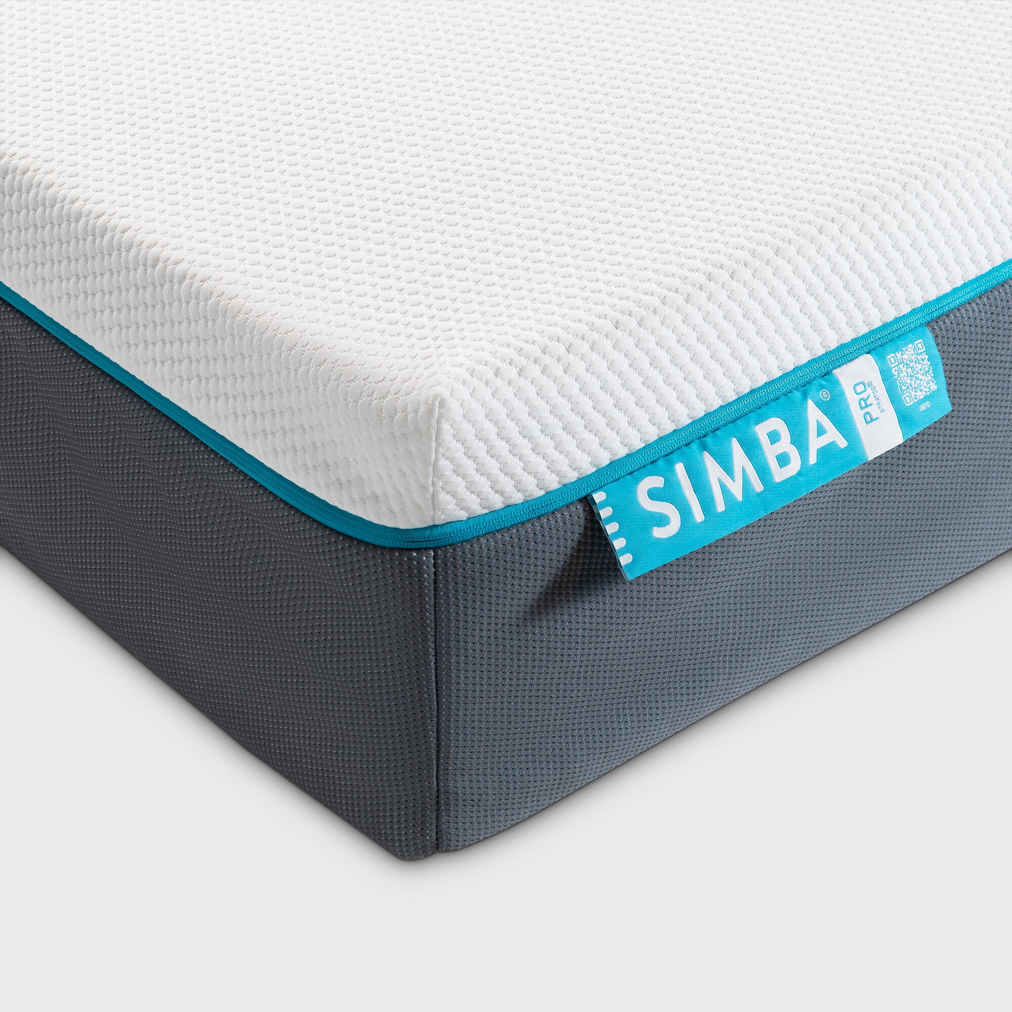 Simba Hybrid Pro 135x190cm Double Size Mattress, White | Barker & Stonehouse