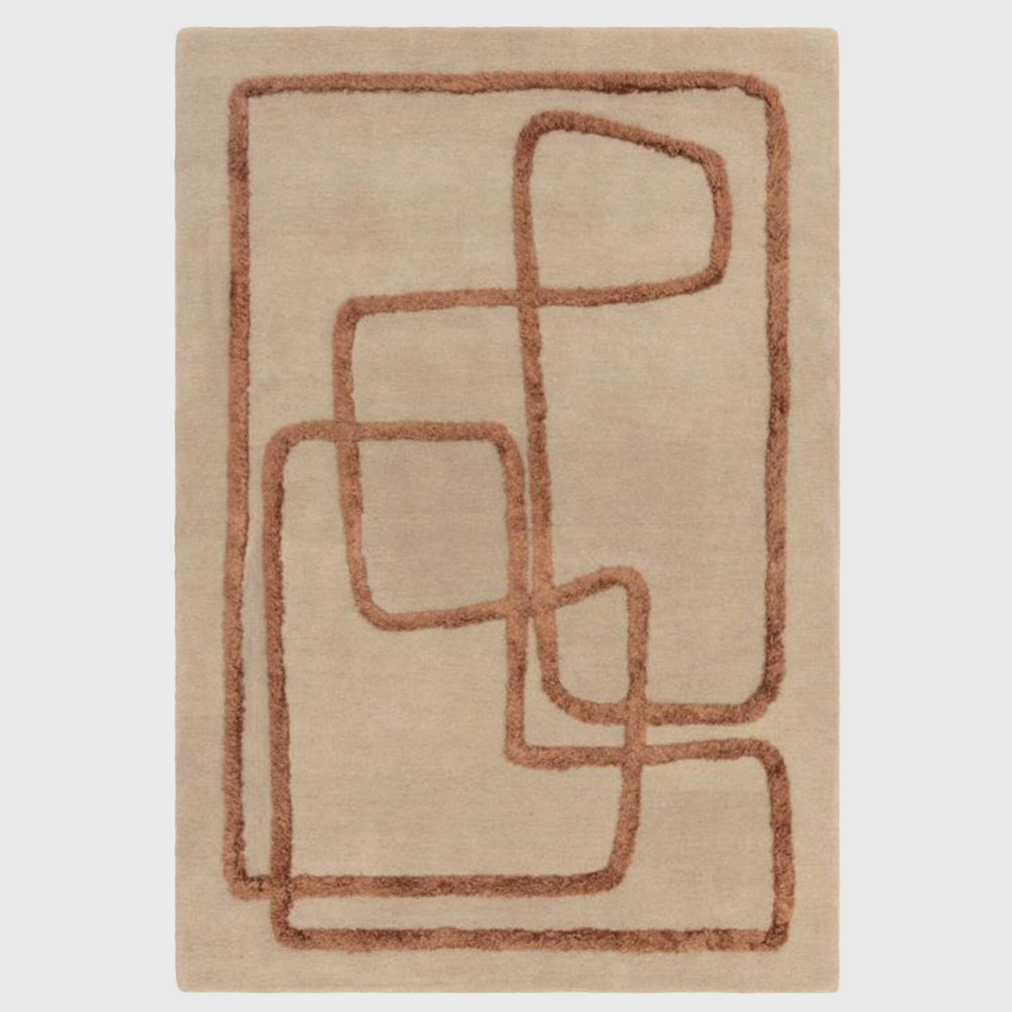 Eclipse Copper 120x170cm Rug, - Barker & Stonehouse
