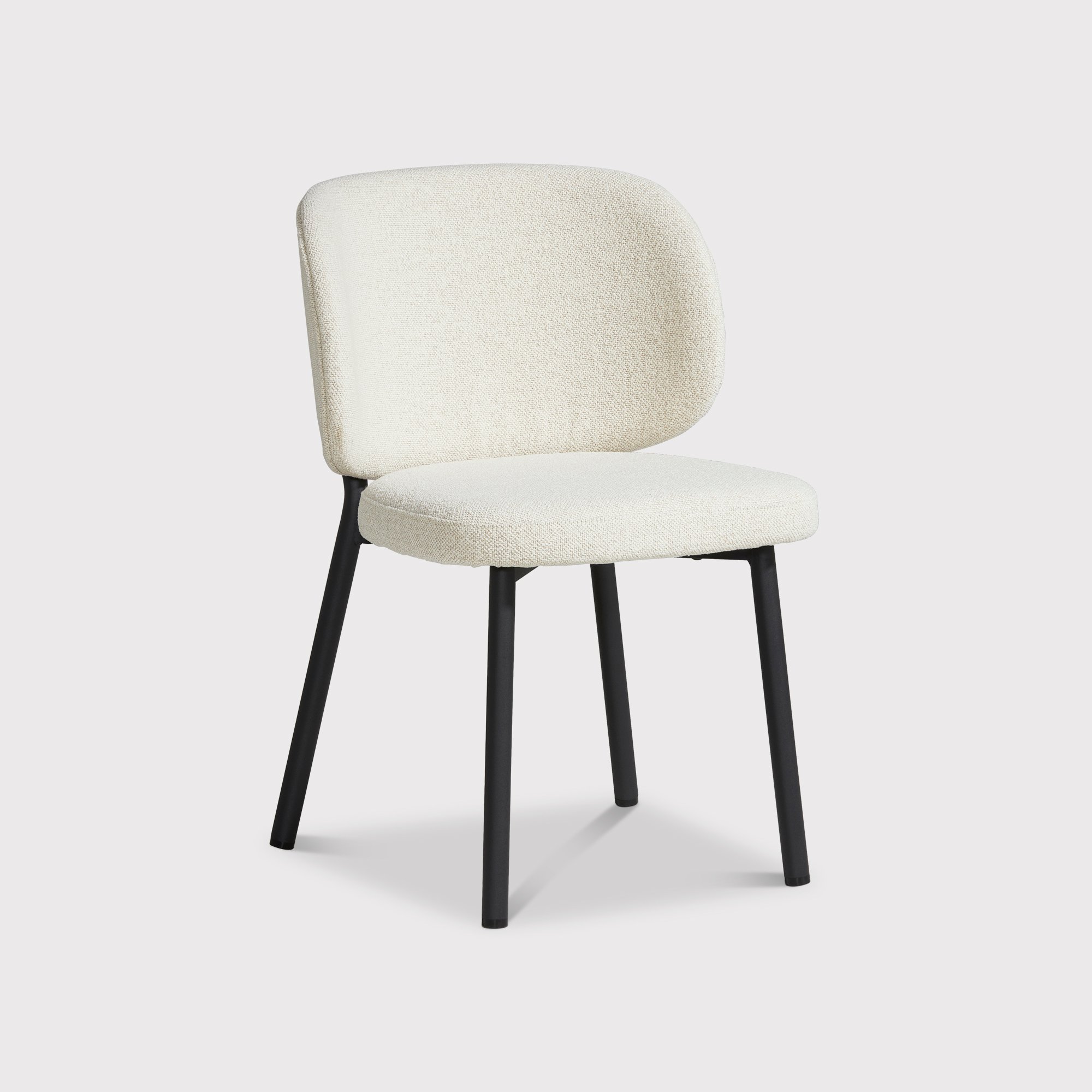 Elodie Dining Chair, Neutral Boucle | Barker & Stonehouse