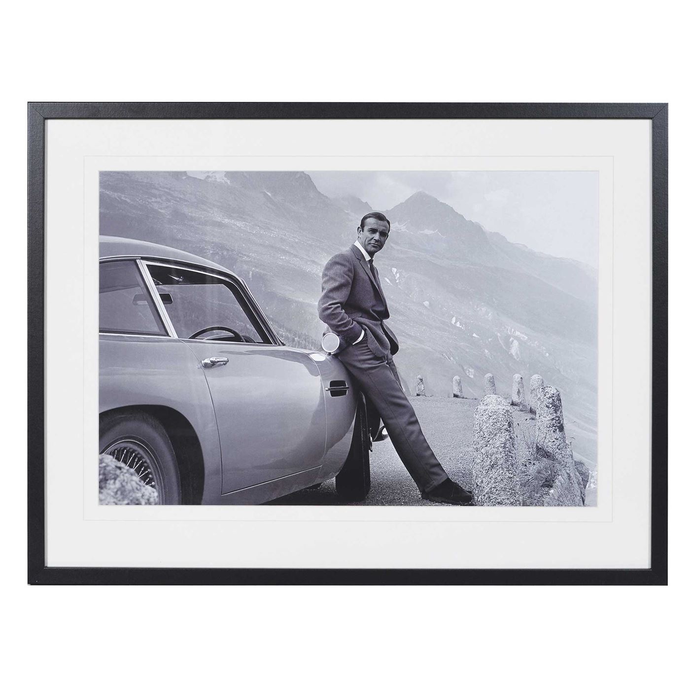 James Bond Aston Martin Print, Square | Barker & Stonehouse