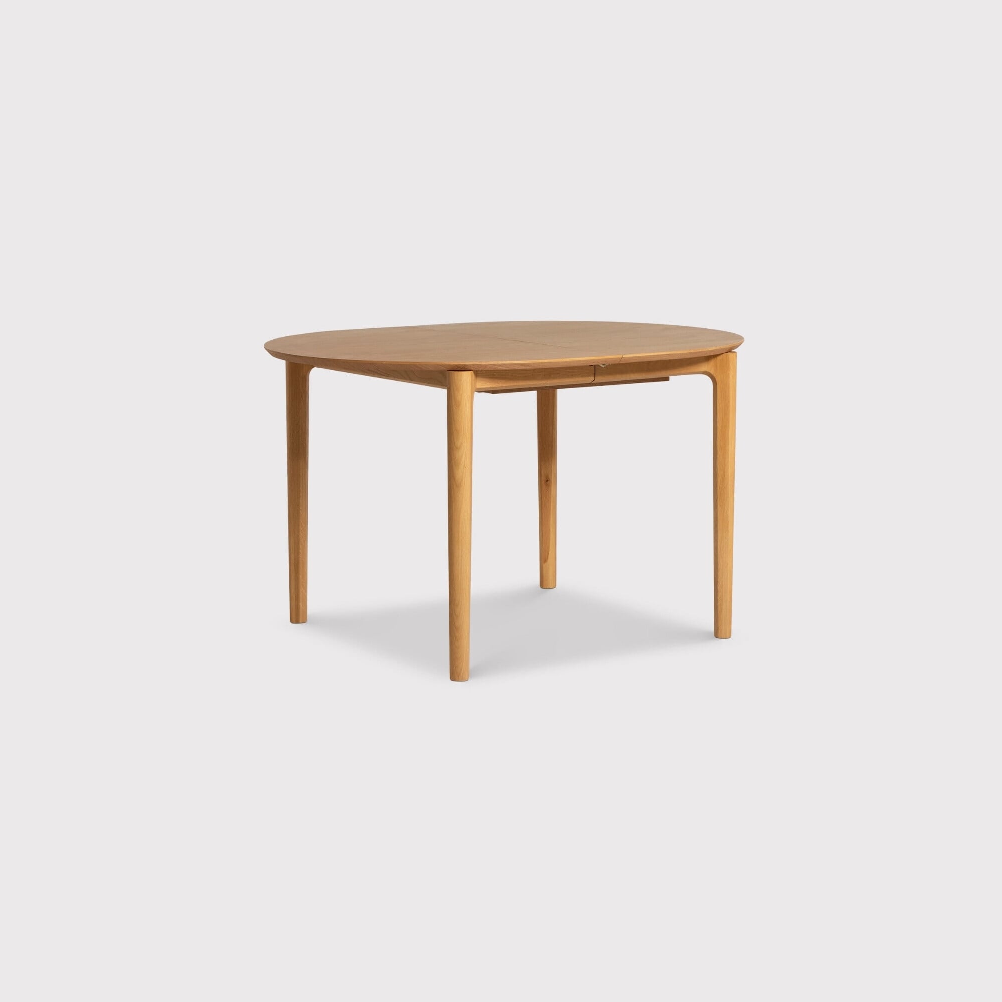 G plan winchester 130-170cm extending dining table in round in oak wood