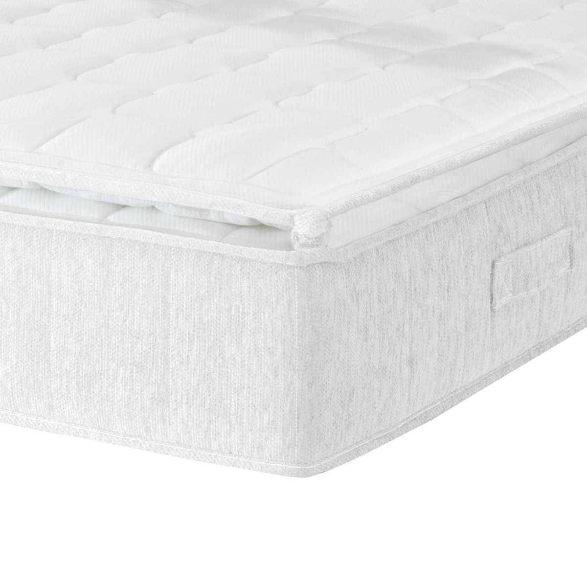 King Koil 1800 Super King Size Mattress 180x200cm, White | Barker & Stonehouse