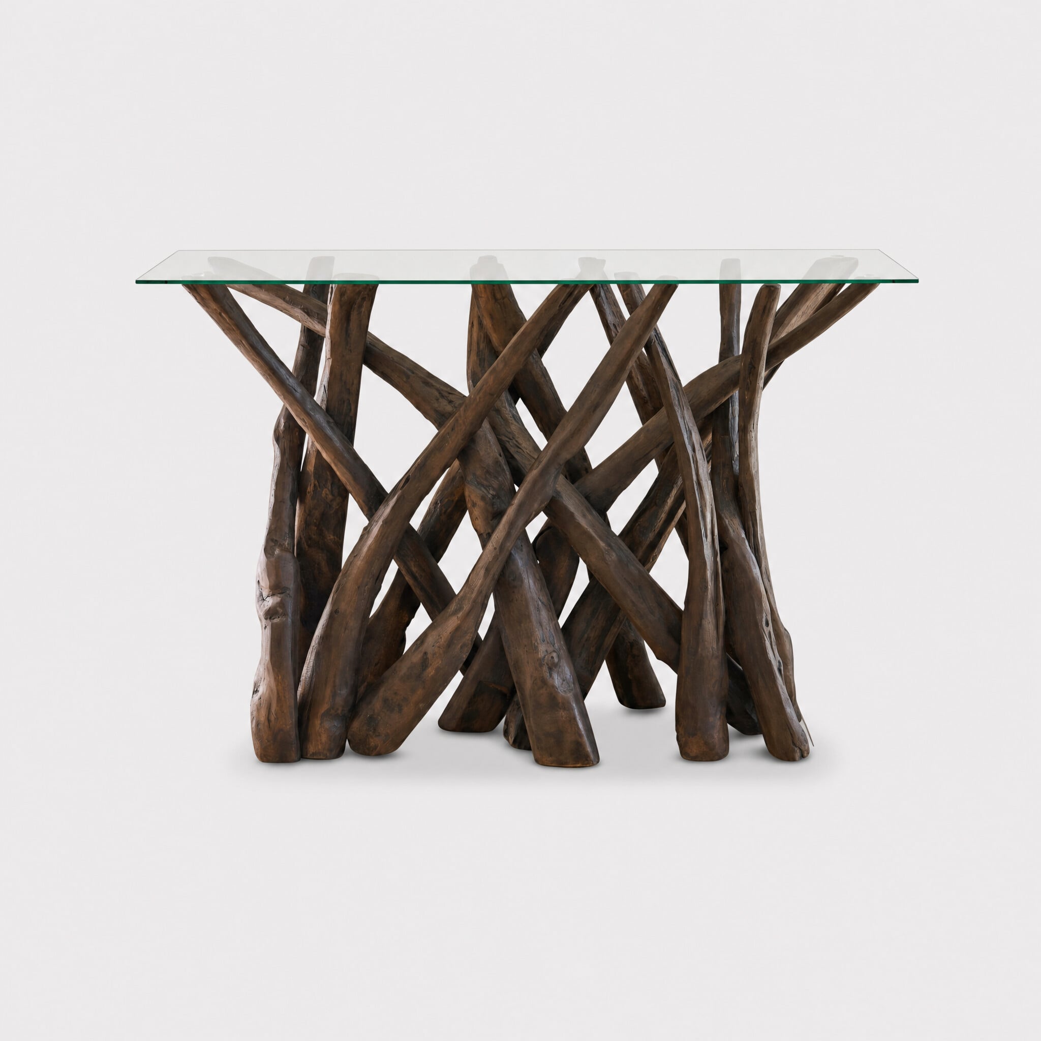 View Kielder console table in brown View Kielder console table in brown