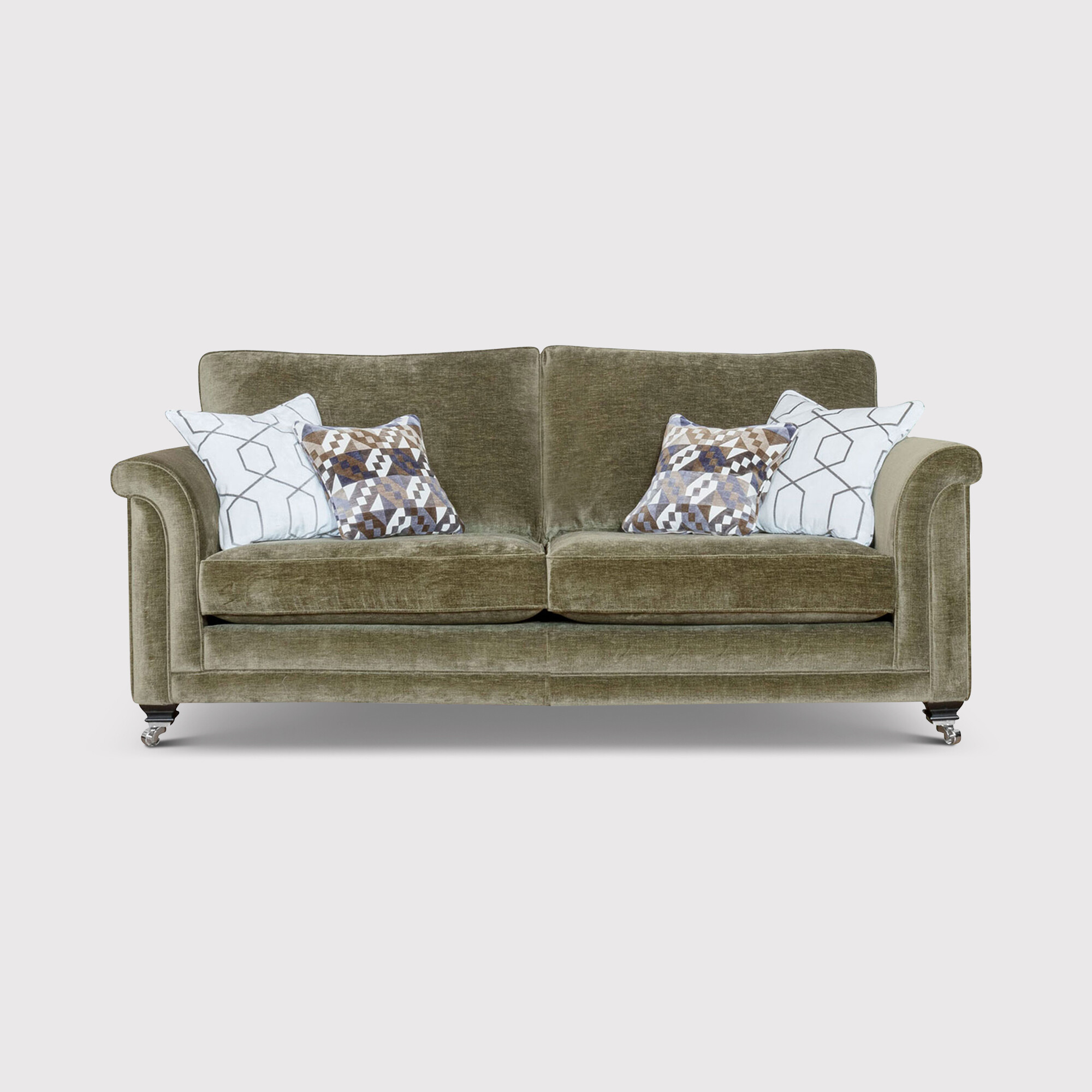 Kentwell Grand Sofa, Green Fabric | Barker & Stonehouse
