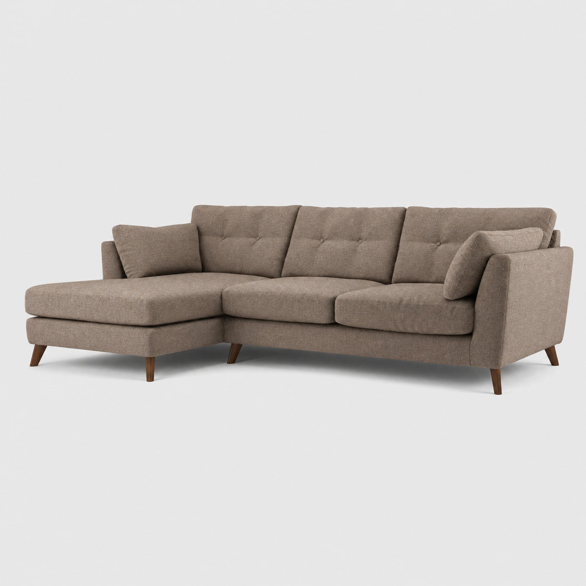 Benton left hand corner chaise corner sofa fabric