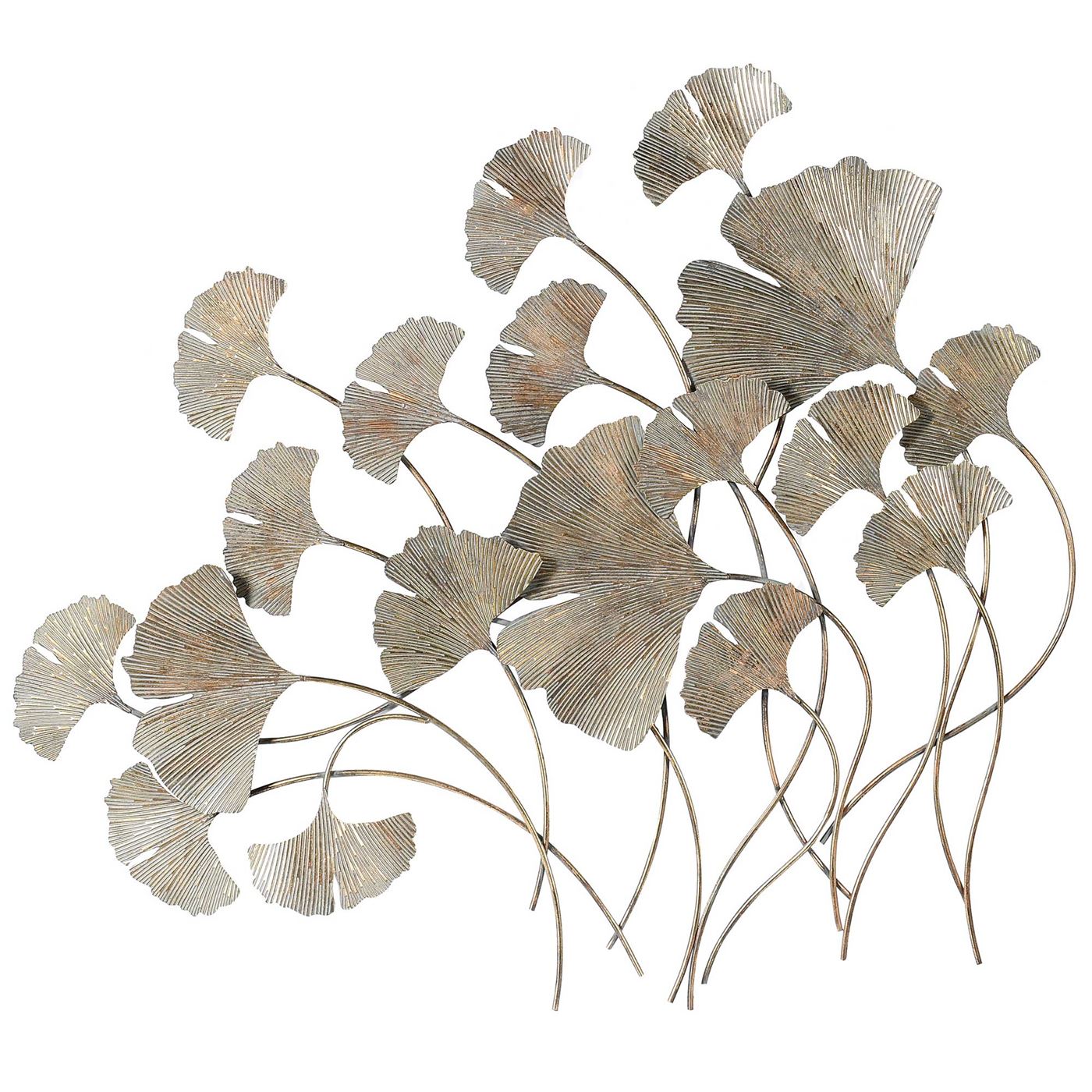 Leaf Wall Art, Gold | Barker & Stonehouse
