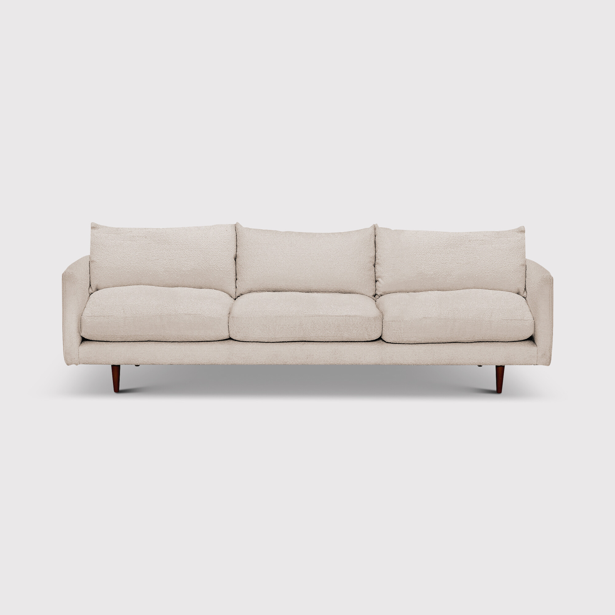 Levico Extra Large Boucle Sofa, Brown Fabric | Barker & Stonehouse thumbnail