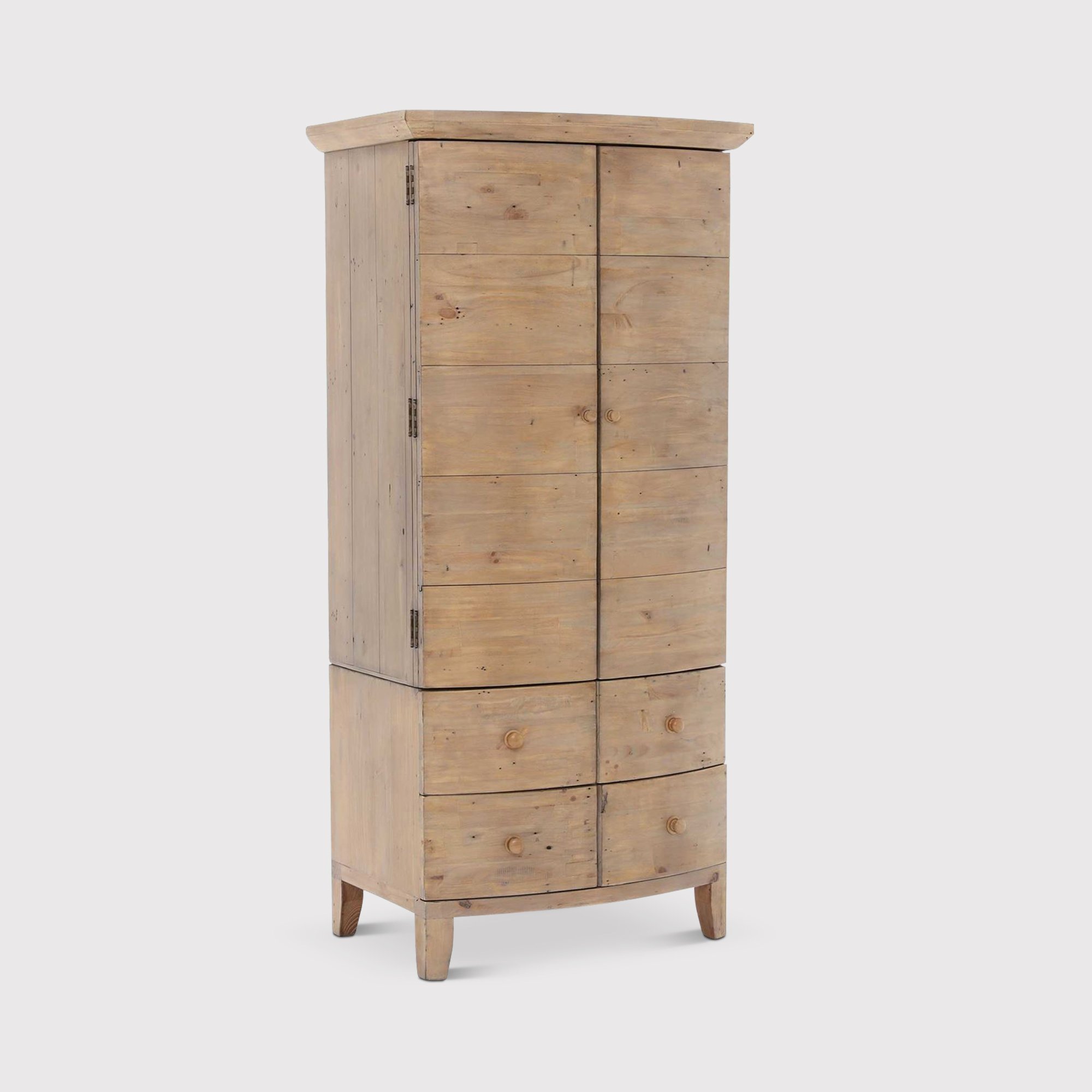 Lewes Small Wardrobe, Brown | Barker & Stonehouse