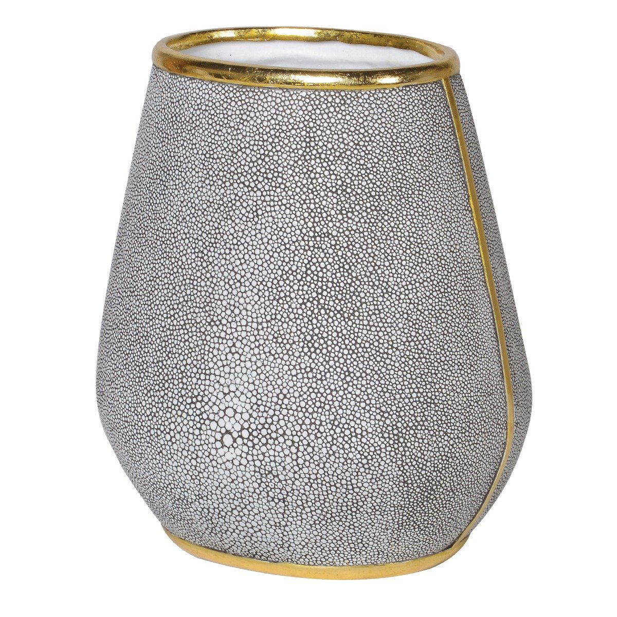 Large Grey Vase Polyresin | Barker & Stonehouse