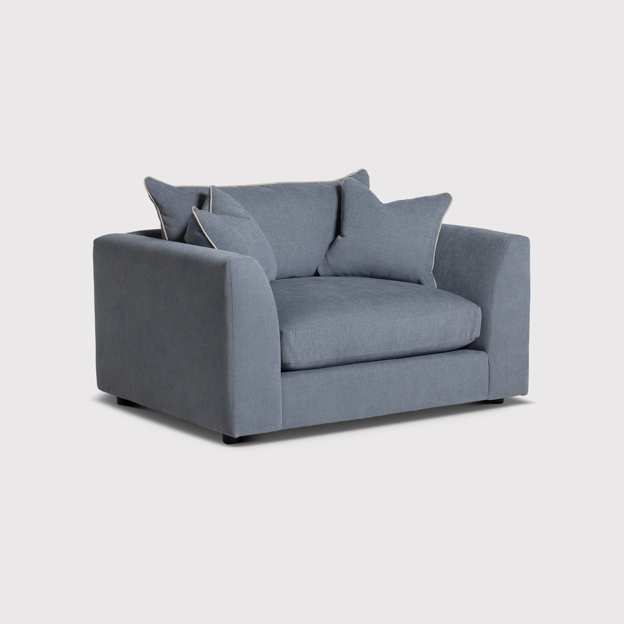 Lincoln Cuddler, Blue Fabric | Barker & Stonehouse