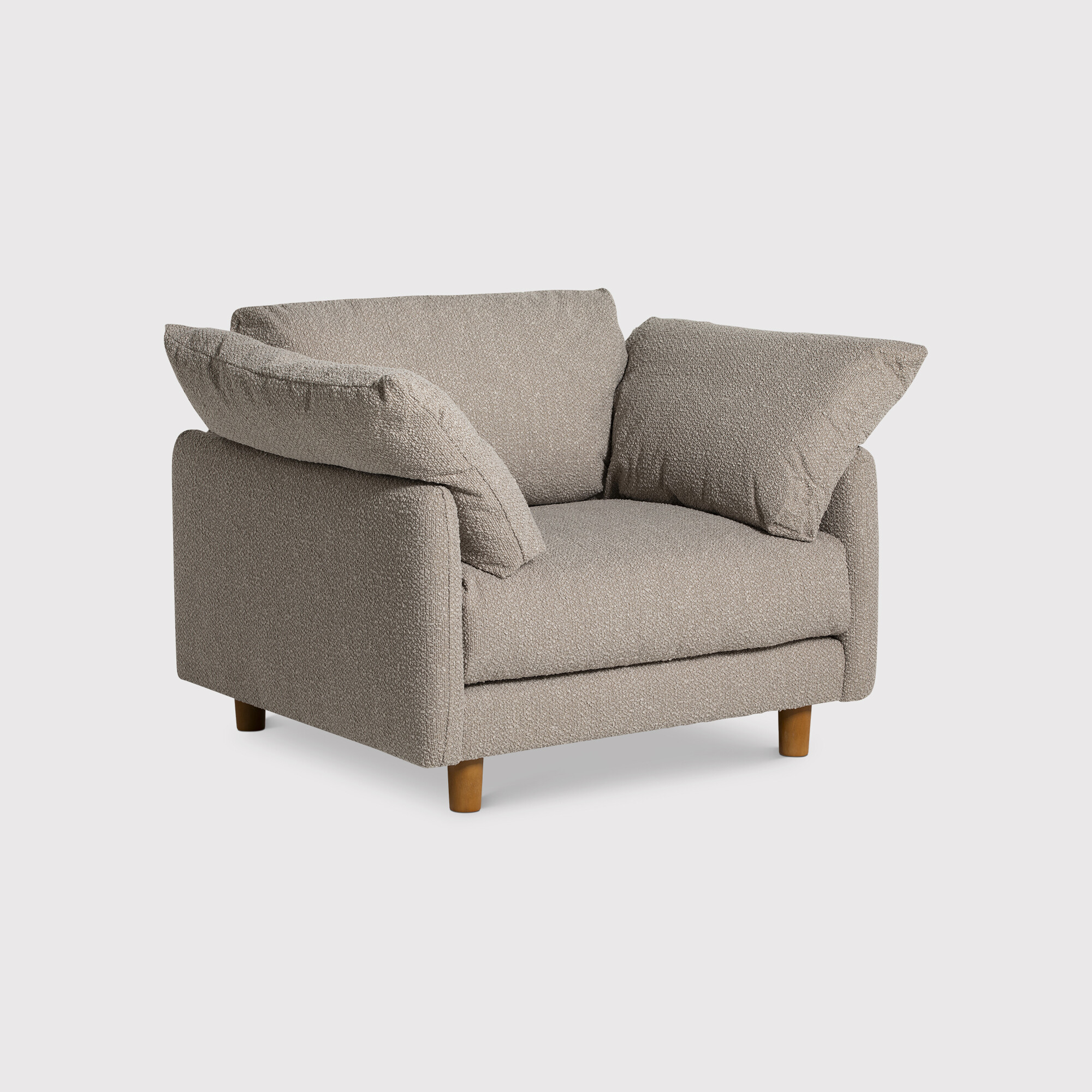Larkin upholstered swivel armchair cheap
