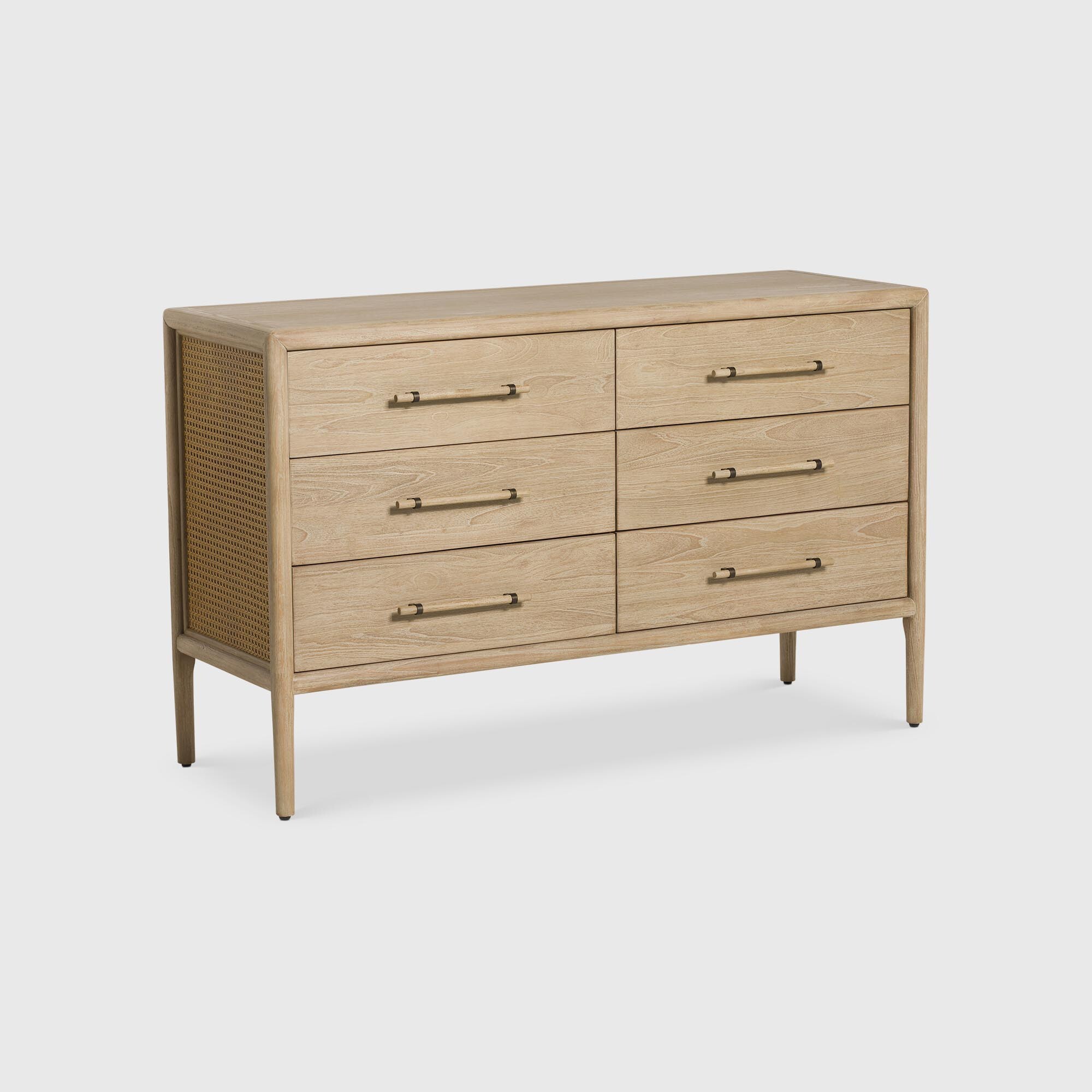 Recker Chest Lucerne 6 Drawer Chest, Neutral - Barker & Stonehouse
