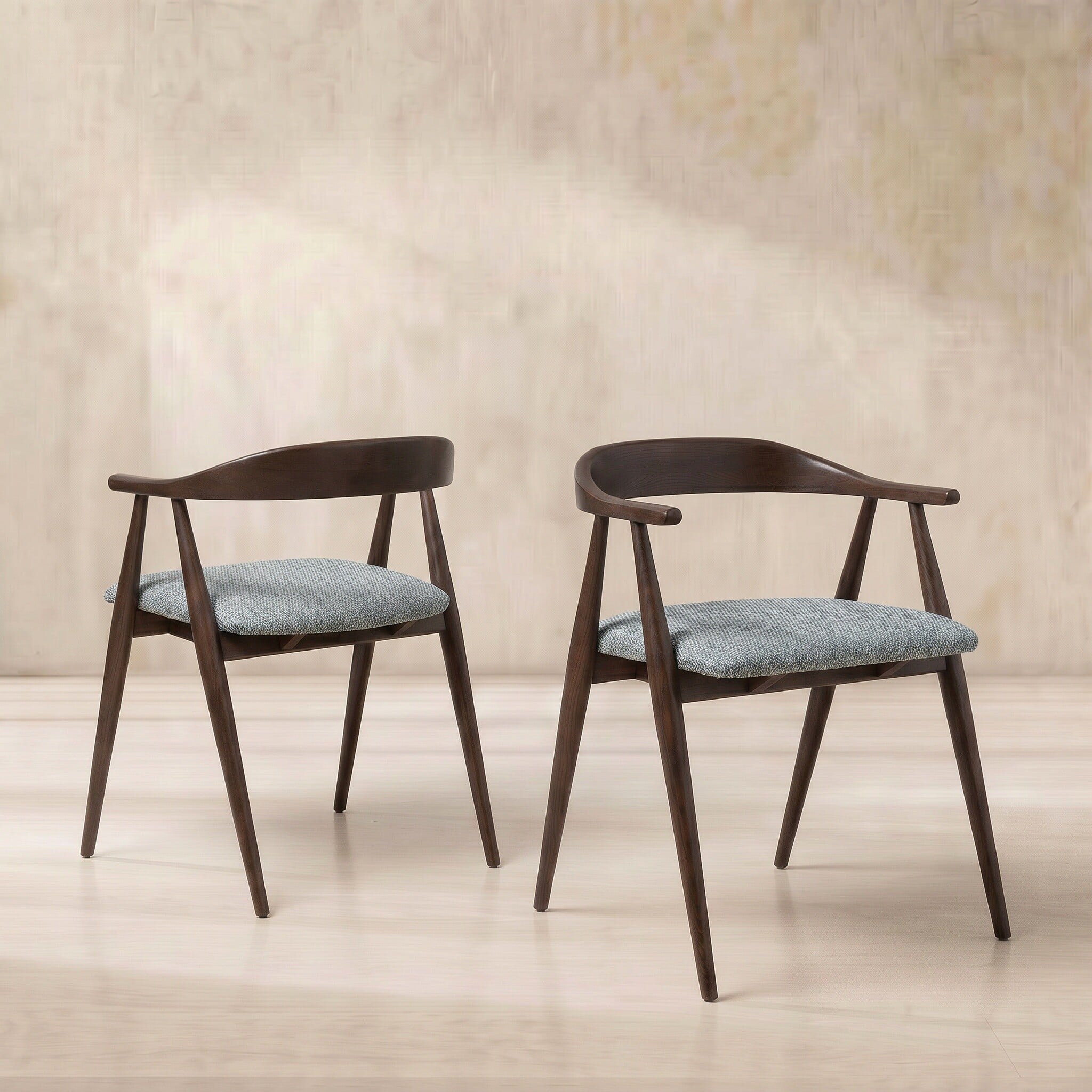 Ercol lugo dining armchair in grey wood