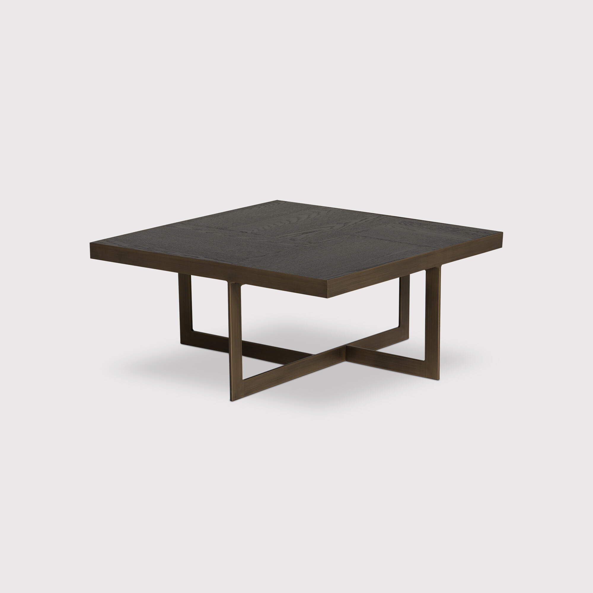 View Lysa coffee table in brown oak View Lysa coffee table in brown oak