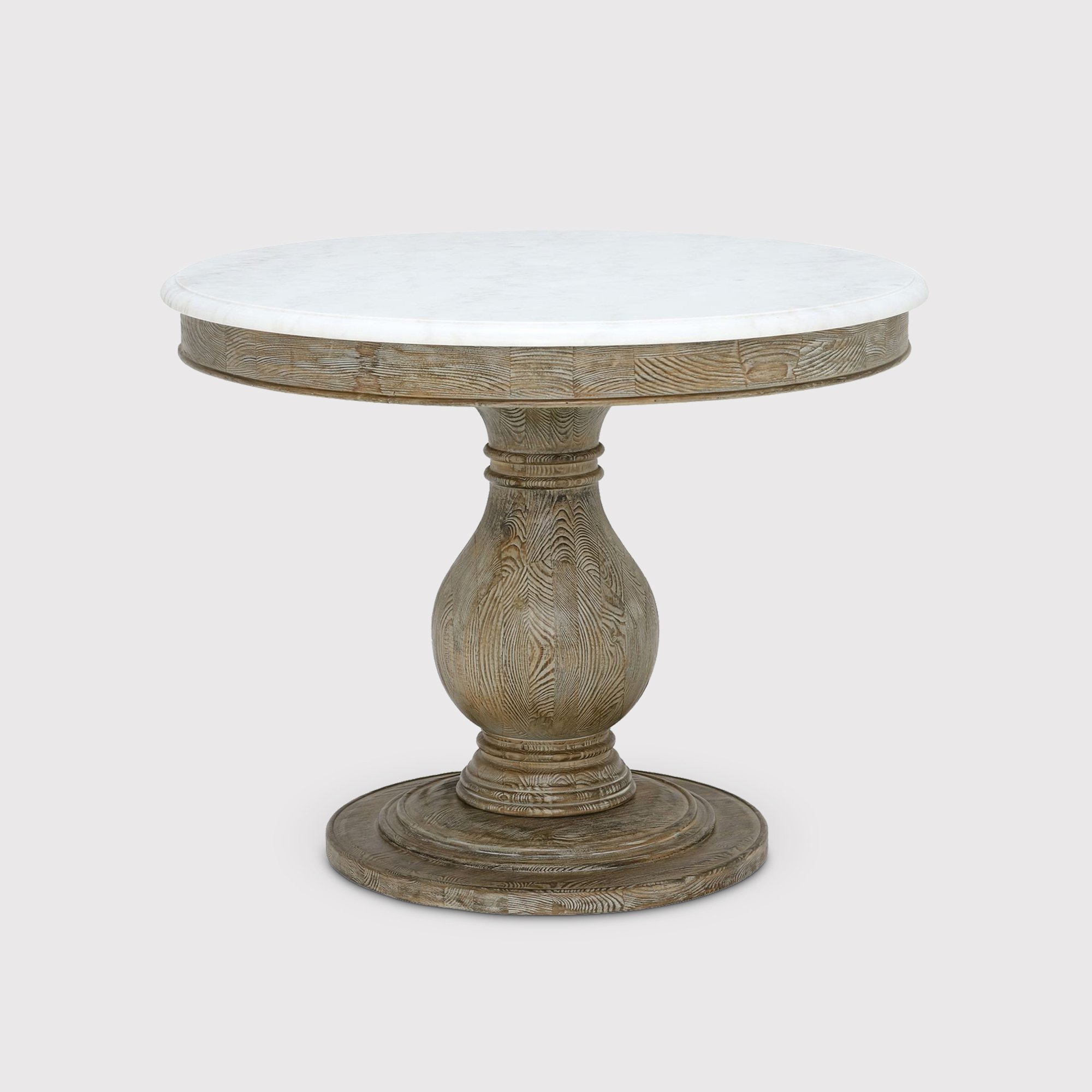 Photo of Woolton round dining table 122cm in round in white