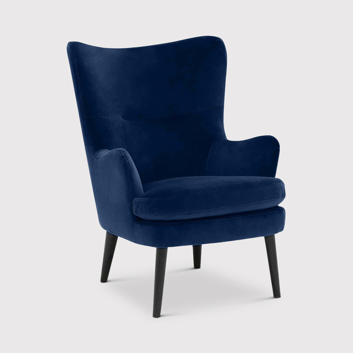 Marcy Armchair, Navy Fabric | Barker & Stonehouse