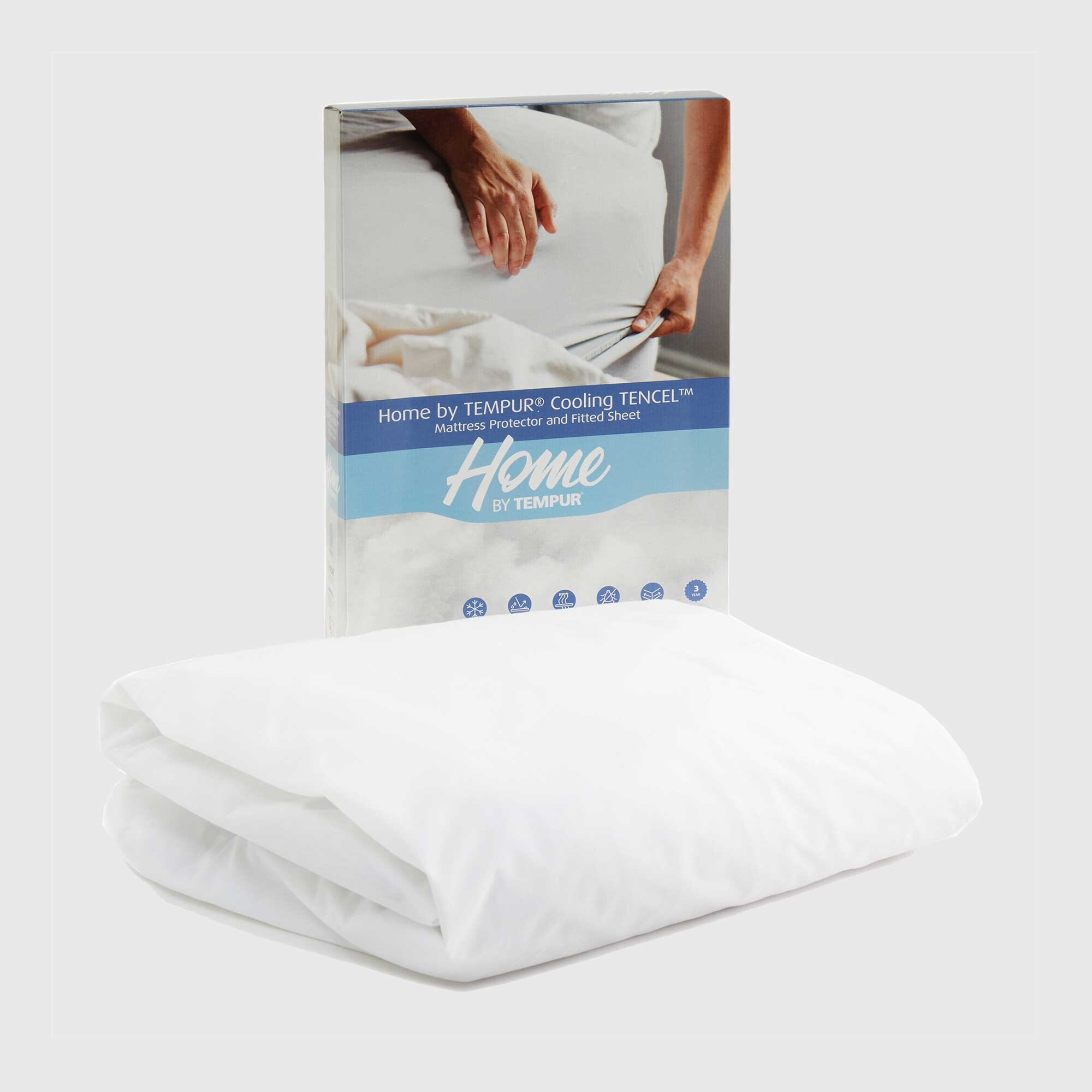Tempur Thermoreg Mattress Protector 80x200cm | Barker & Stonehouse