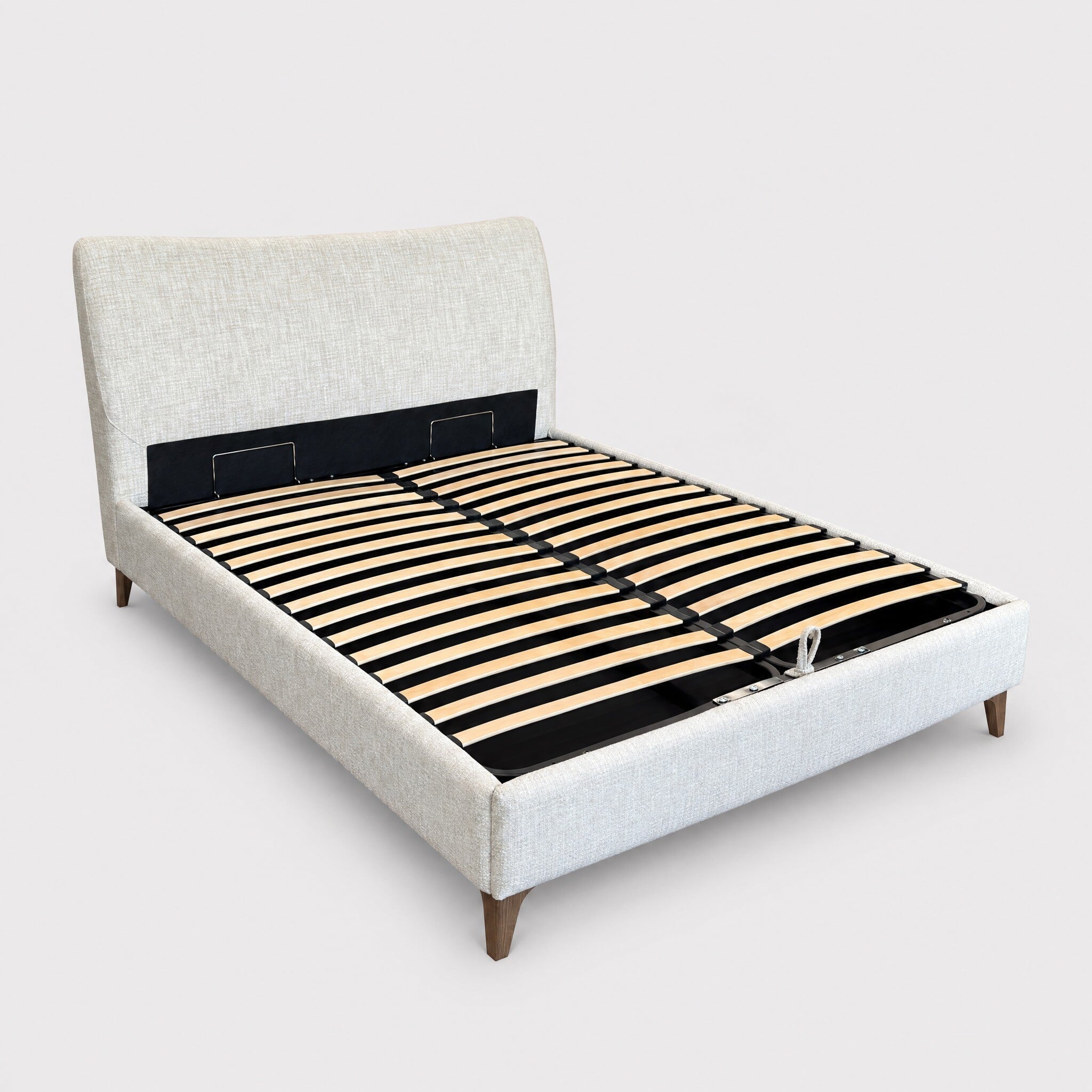 Loxley ottoman super king bed 6ft fabric