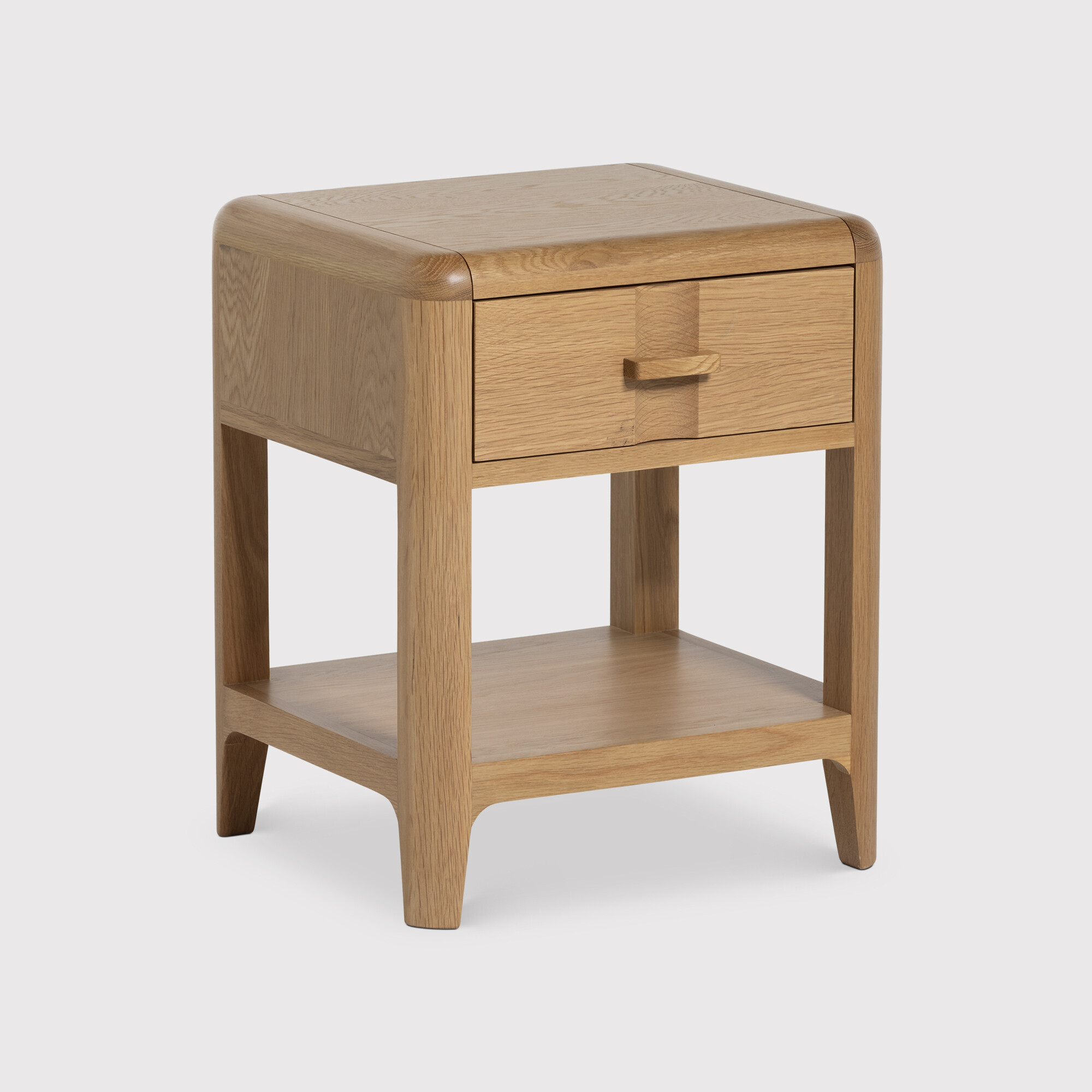 Maddison Lamp Table, Neutral Oak | Barker & Stonehouse
