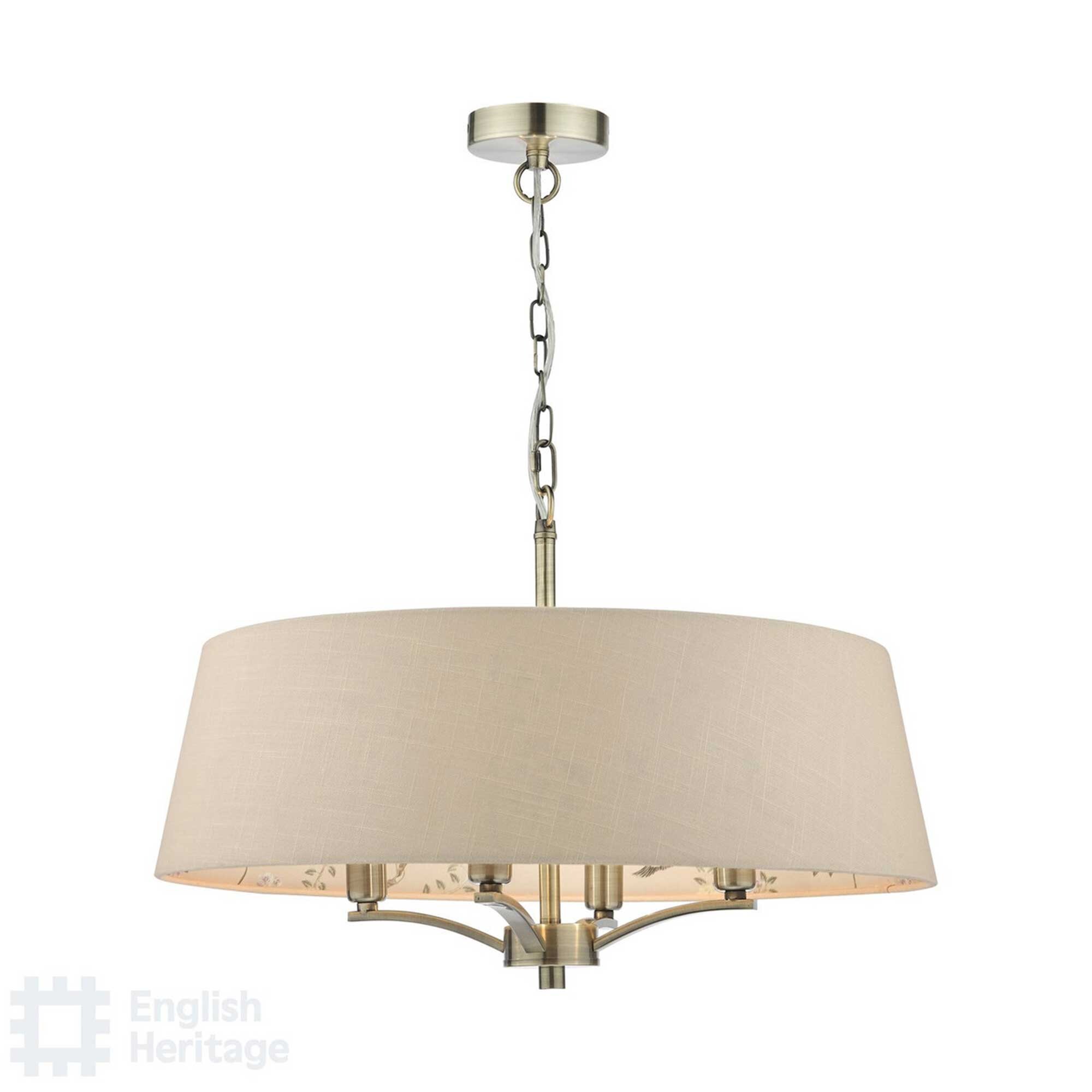 Marble Hill 4 Light Pendant, Neutral Metal | Barker & Stonehouse Marble Hill 4 Light Pendant, Neutral Metal | Barker & Stonehouse