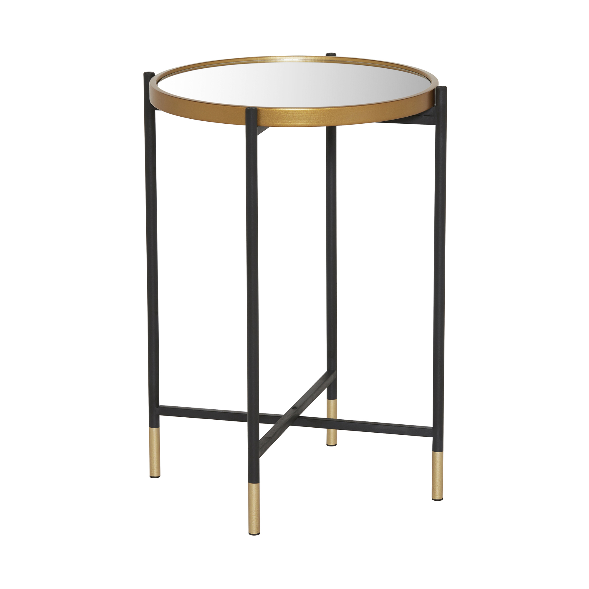 Medium Mirror Top Side Table | Barker & Stonehouse