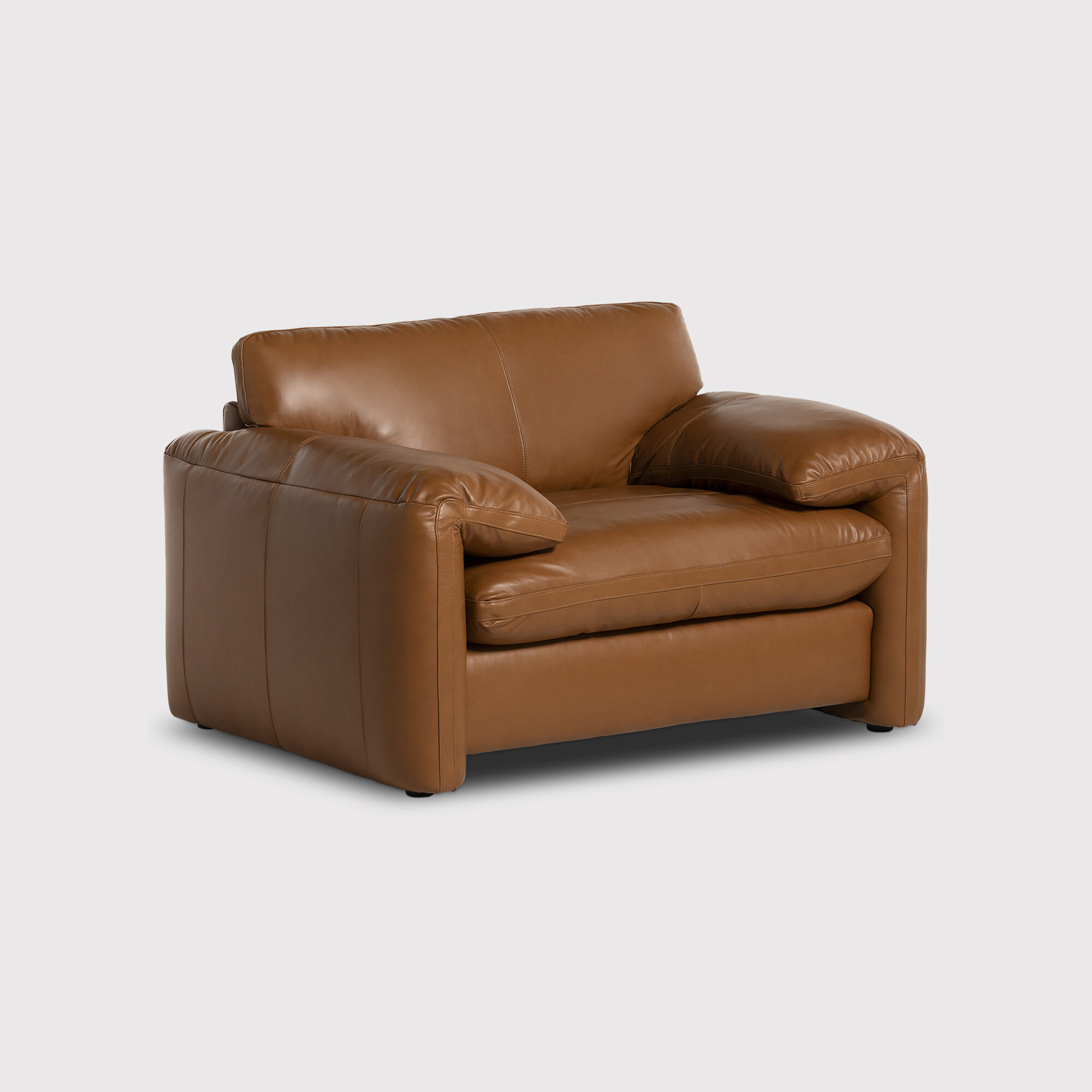 Montague Armchair, Brown Leather | Barker & Stonehouse