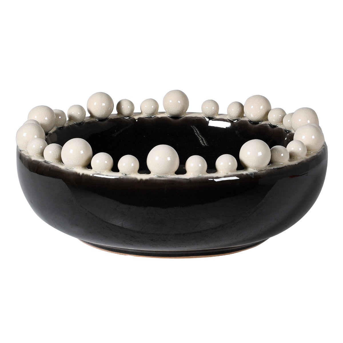Monochrome Bowl, Black Ceramic | Barker & Stonehouse