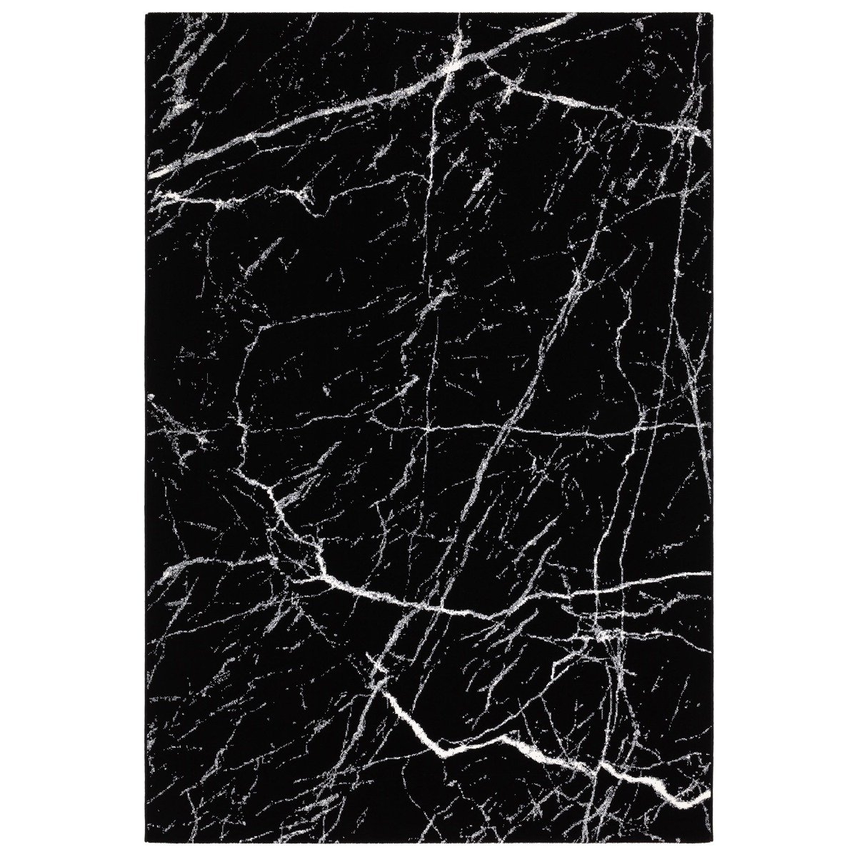 Marmol Black 160X230cm Rug, Square | W160cm | Barker & Stonehouse